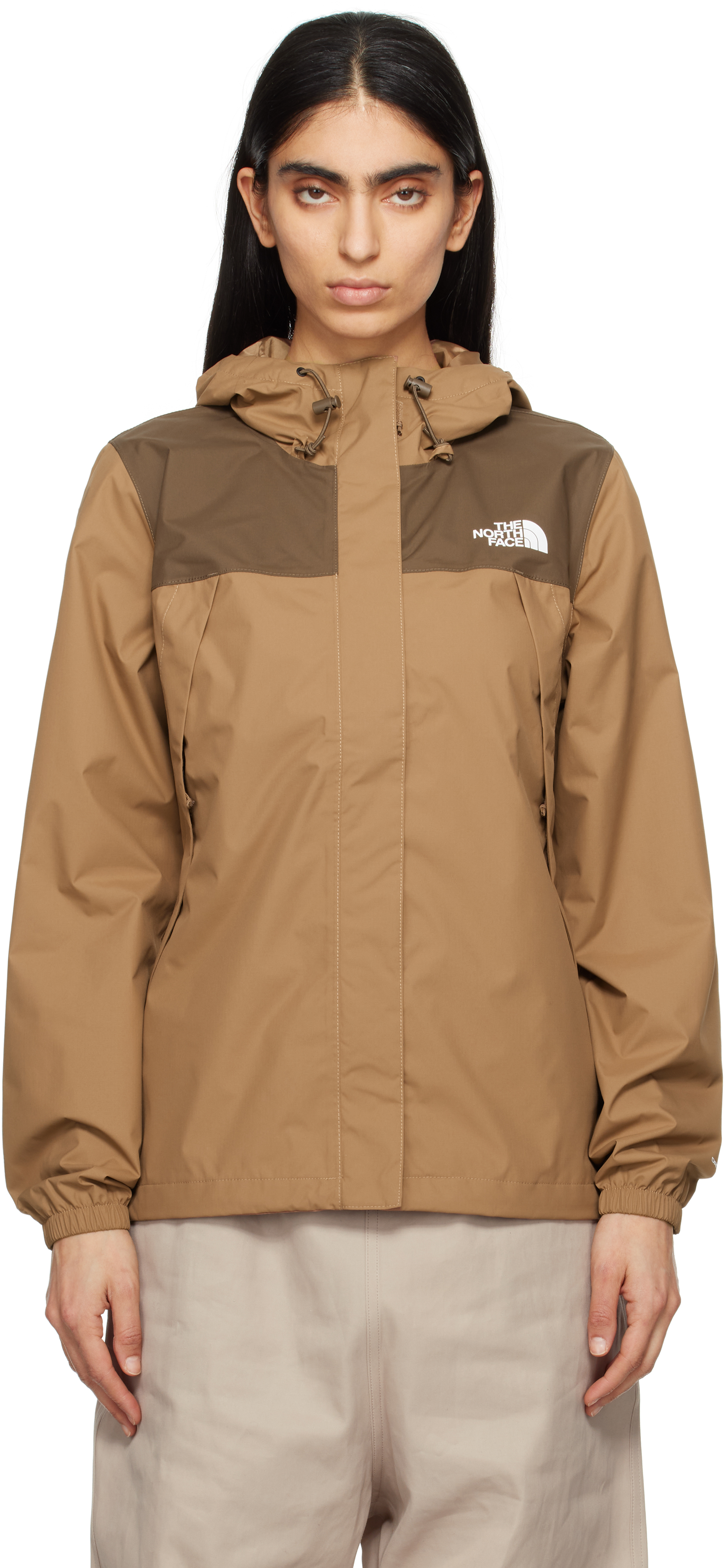 Taupe Antora Rain Jacket