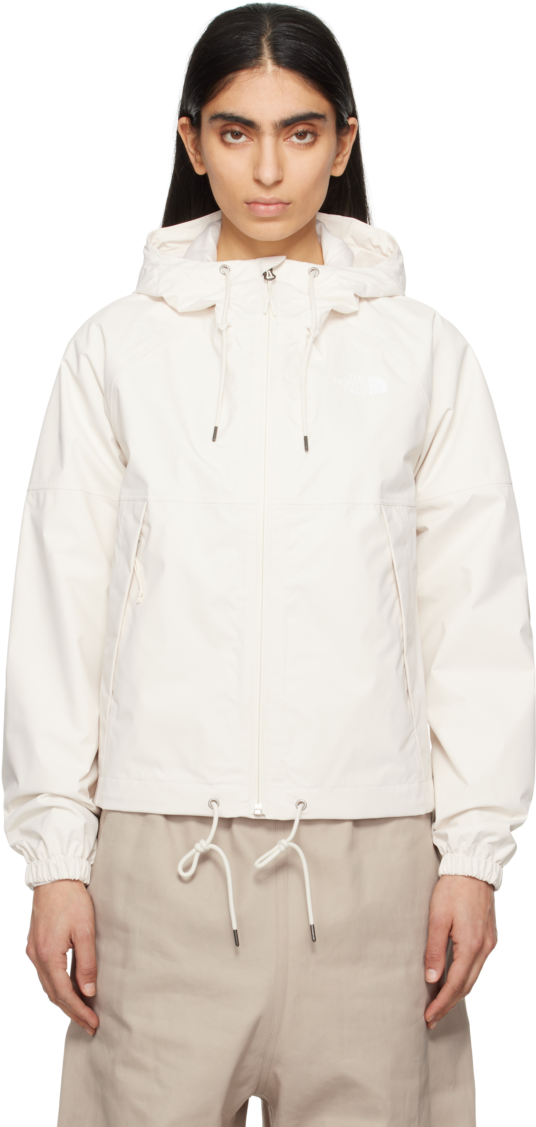 THE NORTH FACE OFF-WHITE ANTORA HOODIE RAIN JACKET 