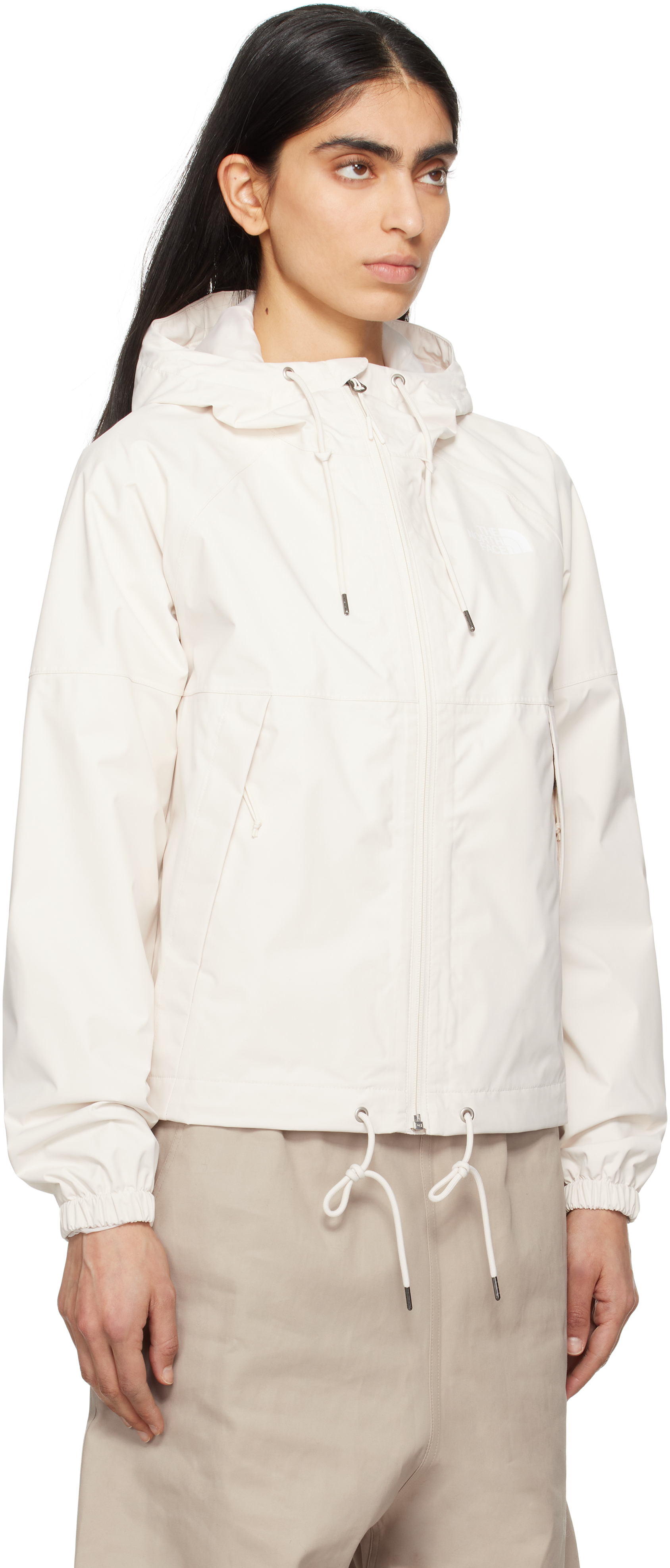 THE NORTH FACE OFF-WHITE ANTORA HOODIE RAIN JACKET 