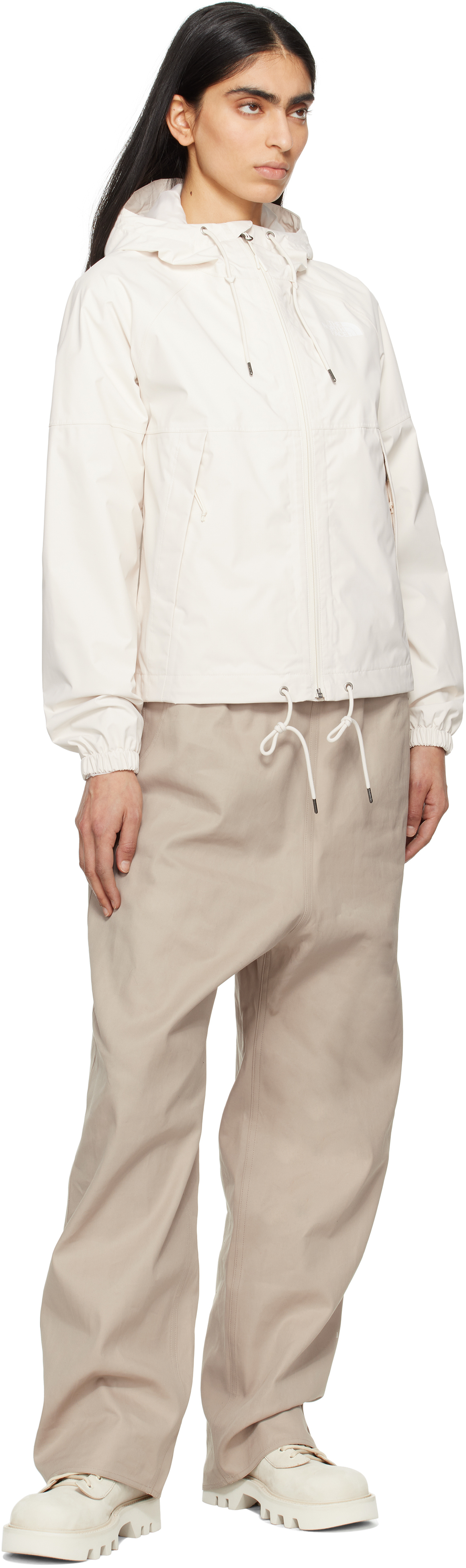 THE NORTH FACE OFF-WHITE ANTORA HOODIE RAIN JACKET 