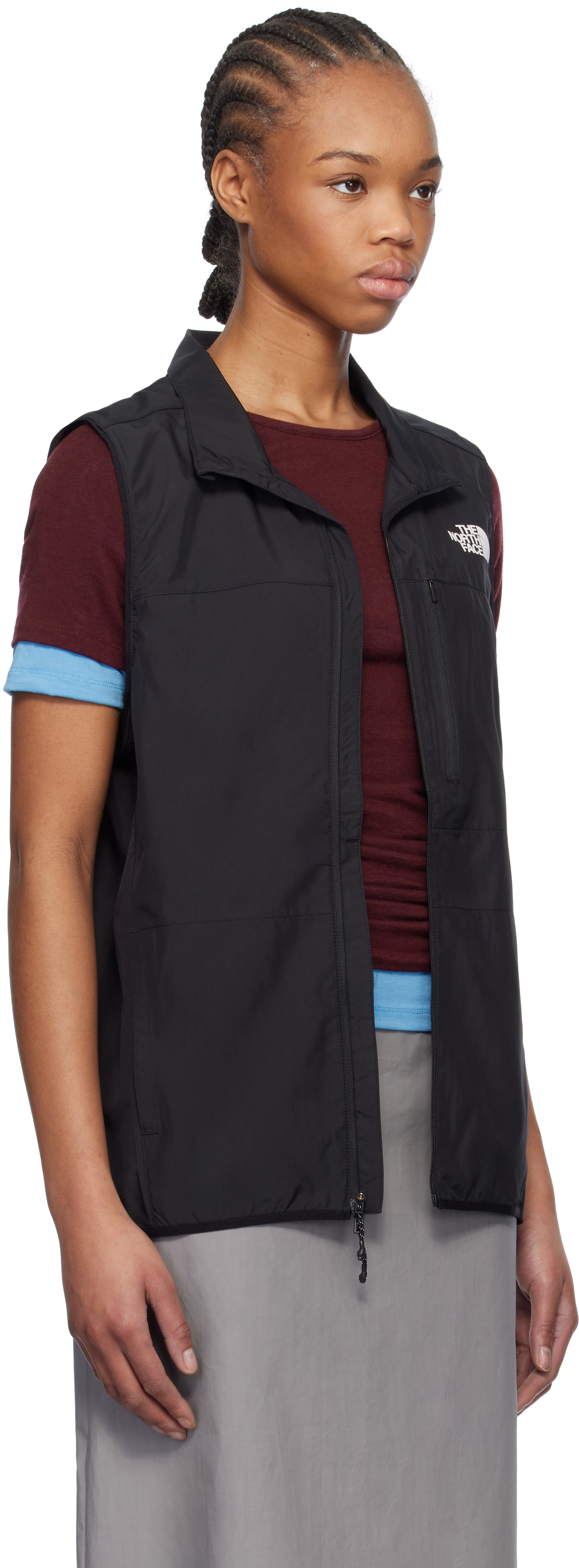 THE NORTH FACE BLACK HIGHER RUN WIND VEST