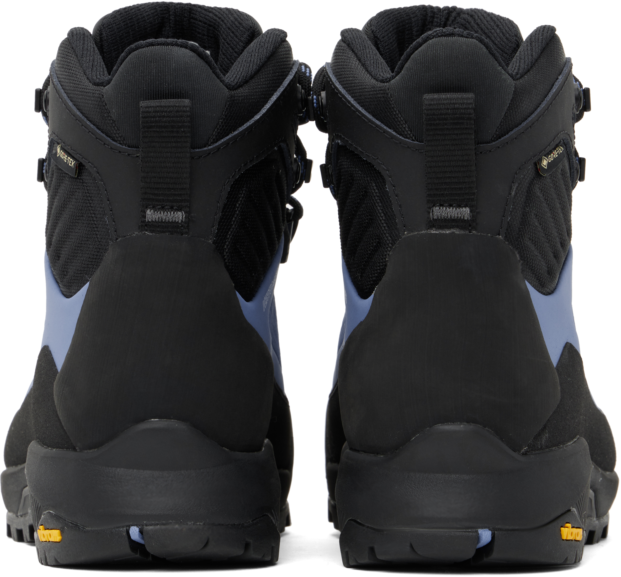 The North Face Black & Blue Verto Gore-tex Alpine Mid Boots In Roe Indigo Stone/tnf
