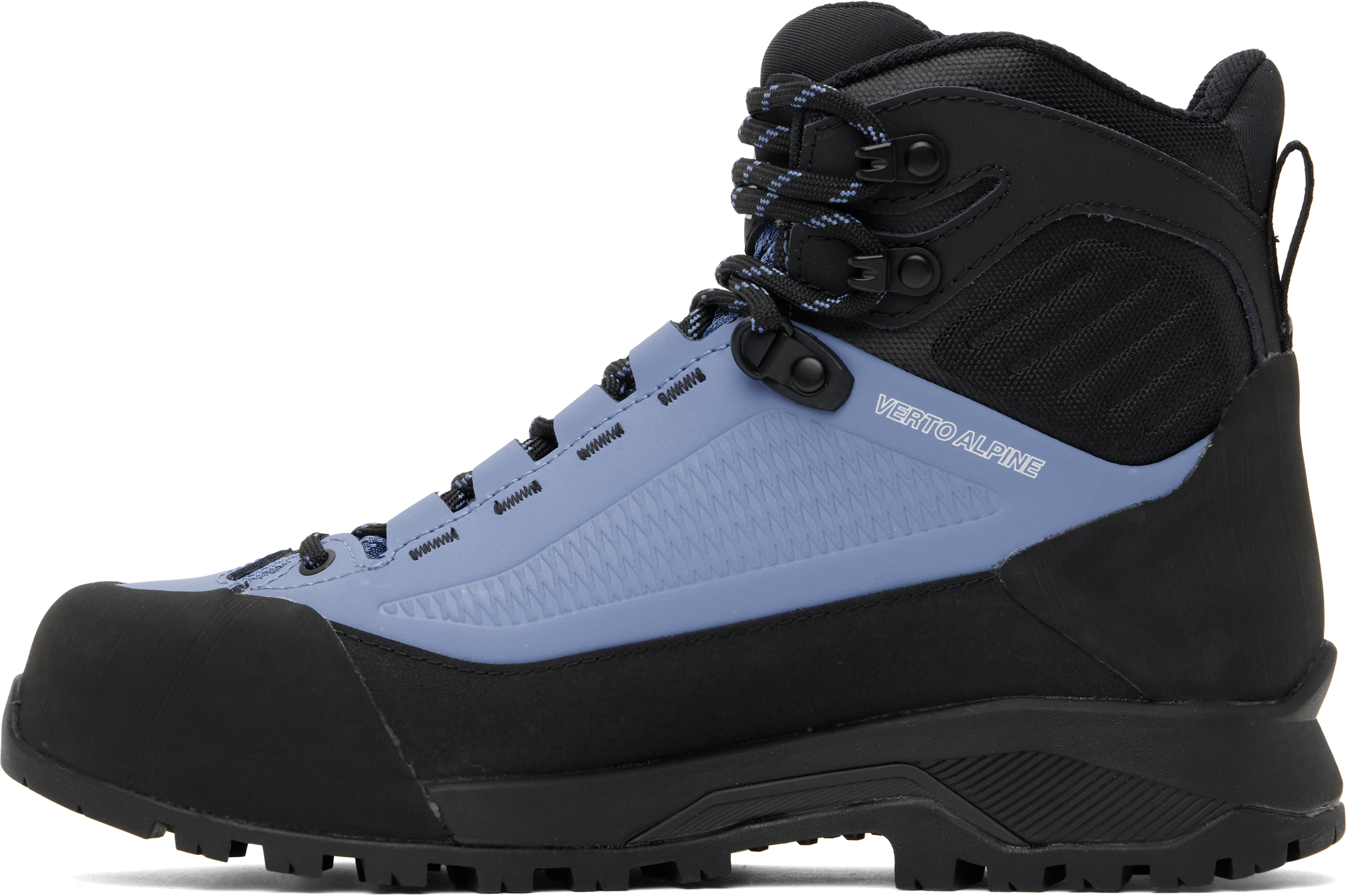 The North Face Black & Blue Verto Gore-tex Alpine Mid Boots In Roe Indigo Stone/tnf
