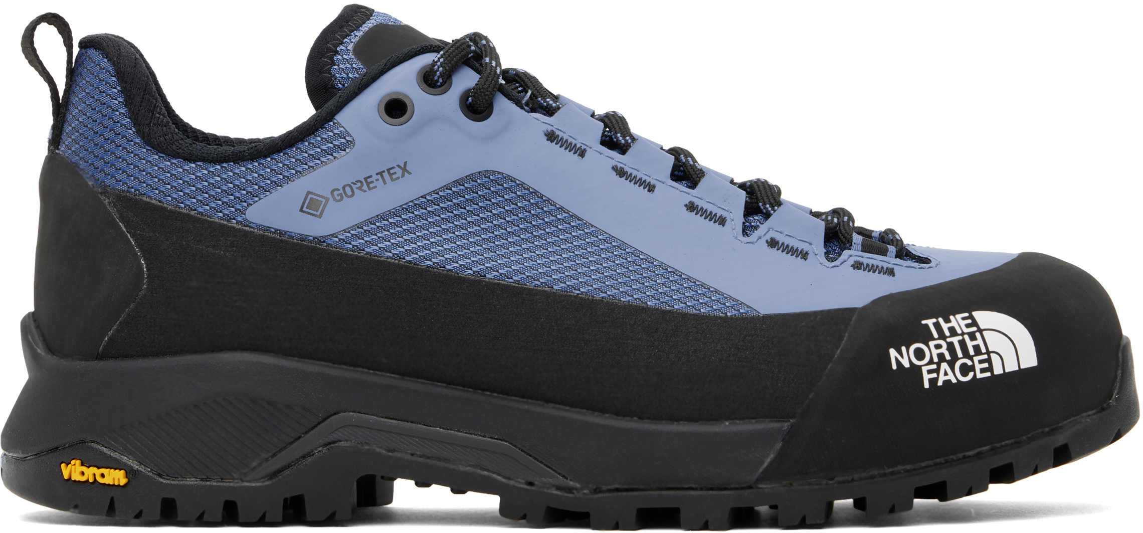 The North Face Black & Blue Verto Gore-tex Alpine Sneakers In Roe Indigo Stone/tnf