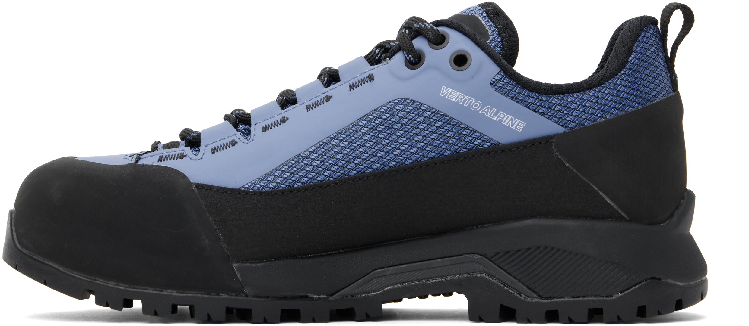 The North Face Black & Blue Verto Gore-tex Alpine Sneakers In Roe Indigo Stone/tnf