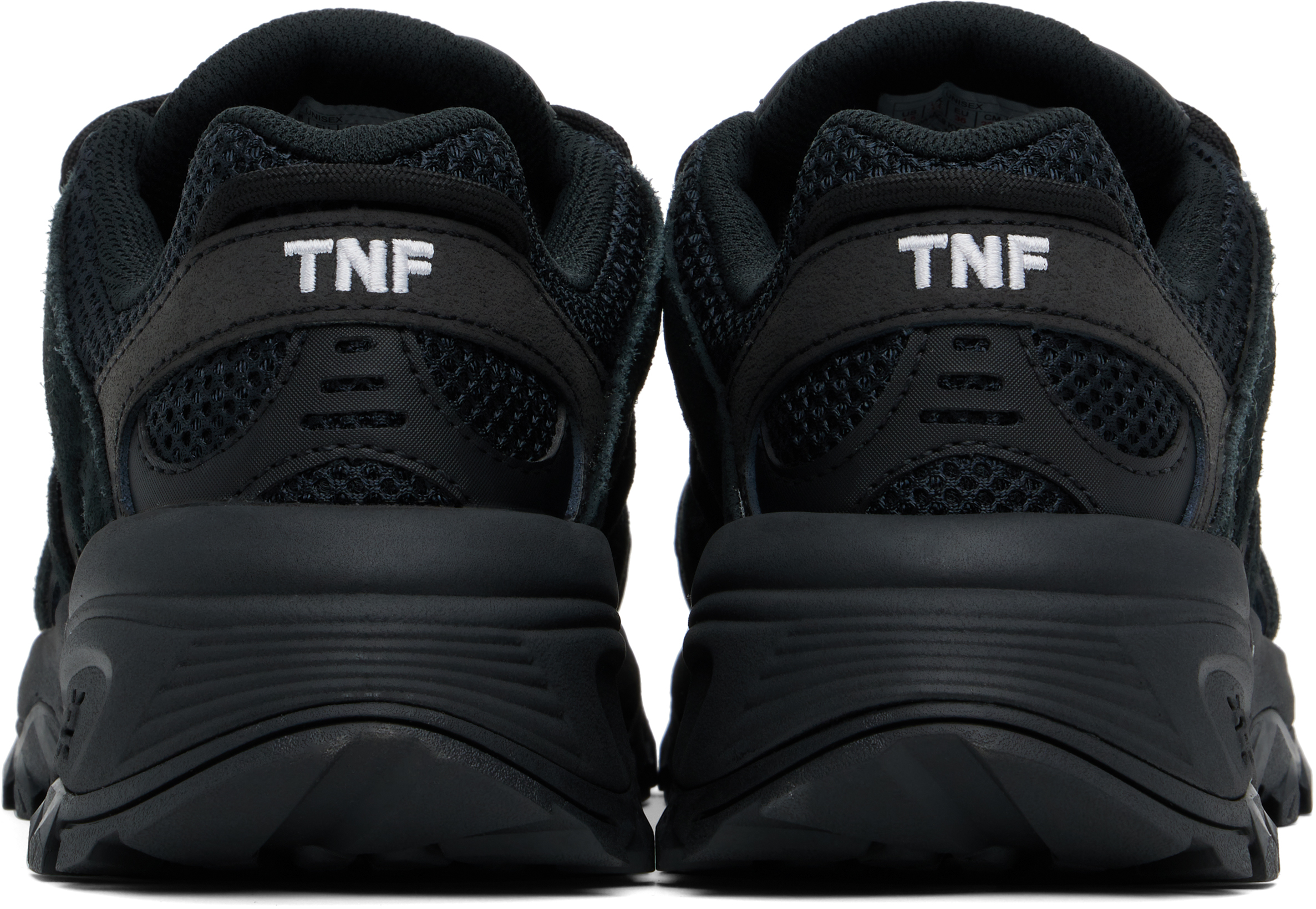 The North Face Black Hedgehog 06 Rvst Sneakers In Ky4 Tnf Black/tnf Wh