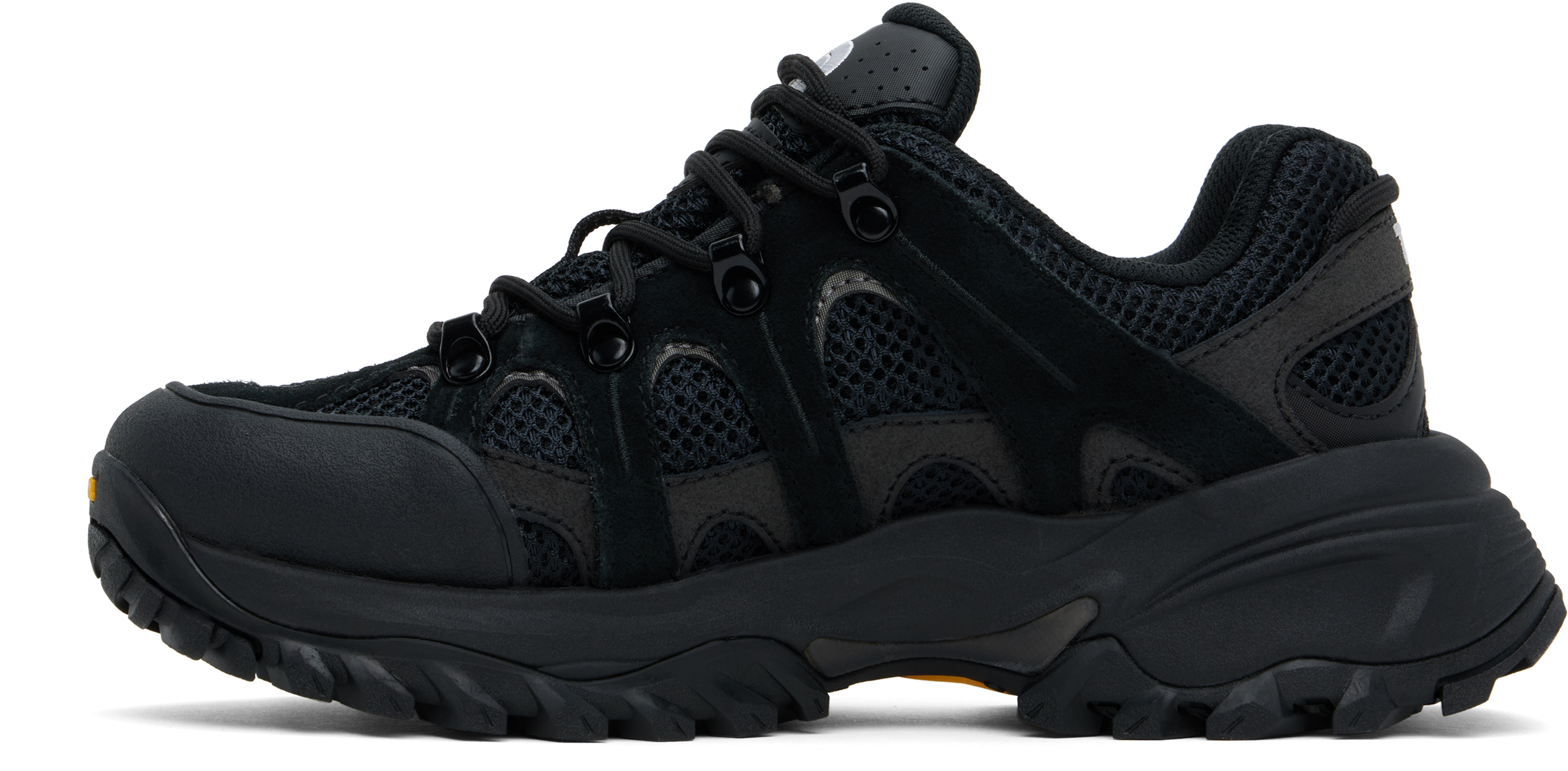 The North Face Black Hedgehog 06 Rvst Sneakers In Ky4 Tnf Black/tnf Wh