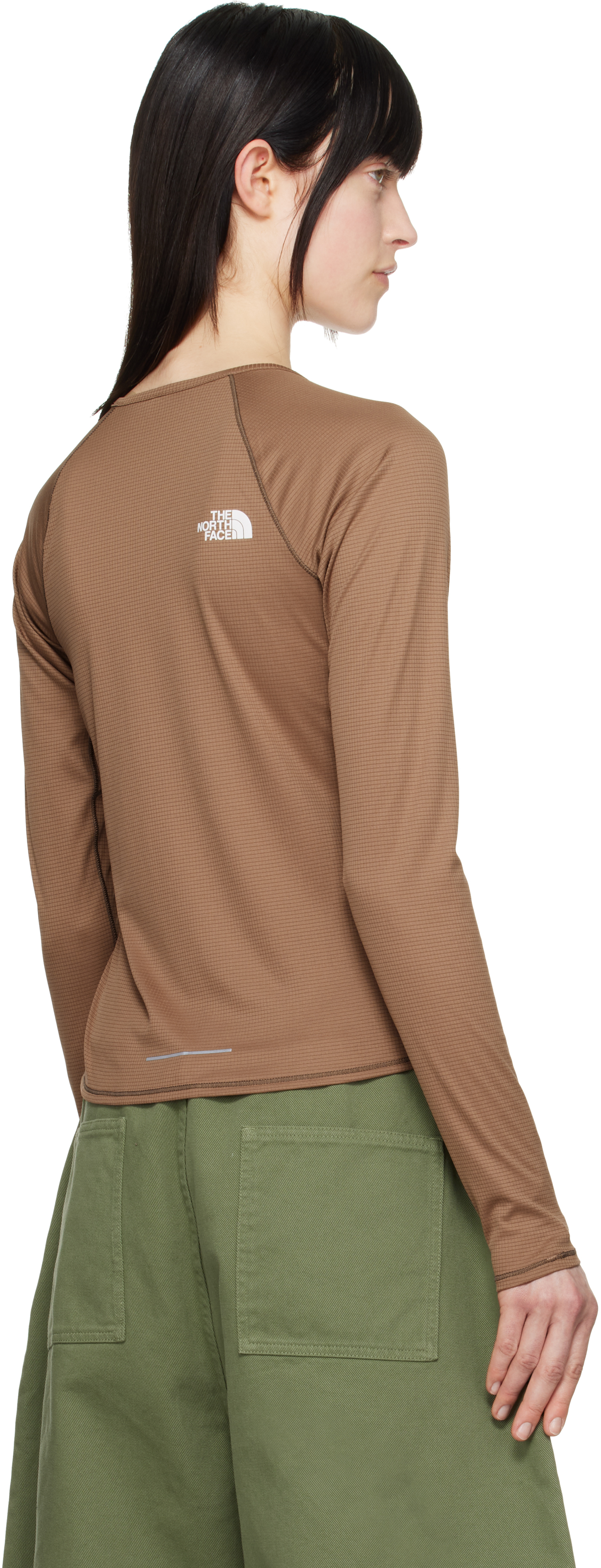 THE NORTH FACE TAN SUNRISER SPORT TOP 