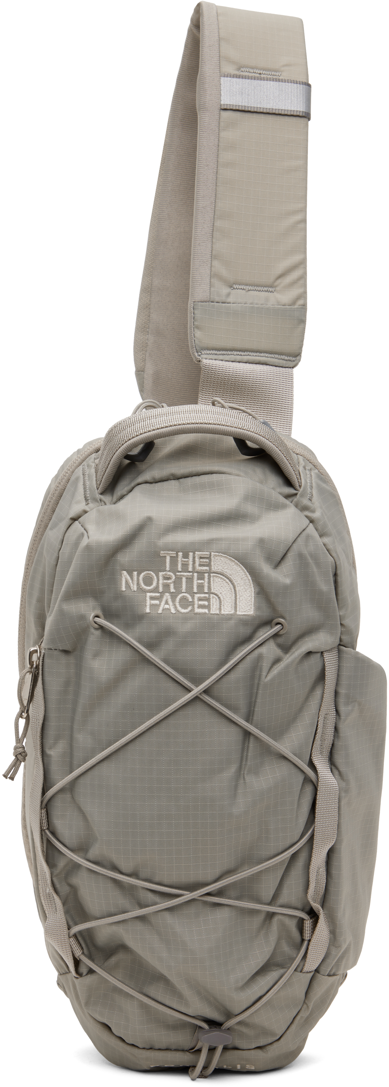 The North Face: グレー Borealis スリングバッグ | SSENSE 日本 The North Face: グレー Borealis スリングバッグ | SSENSE 日本