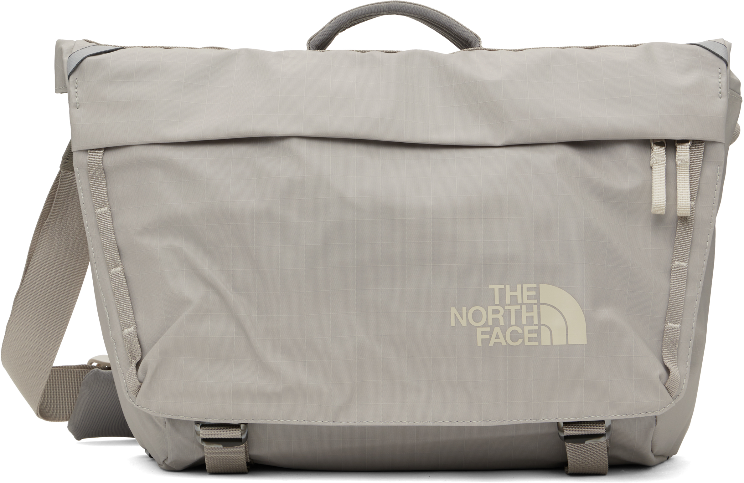 Gray Base Camp Voyager Messenger Bag