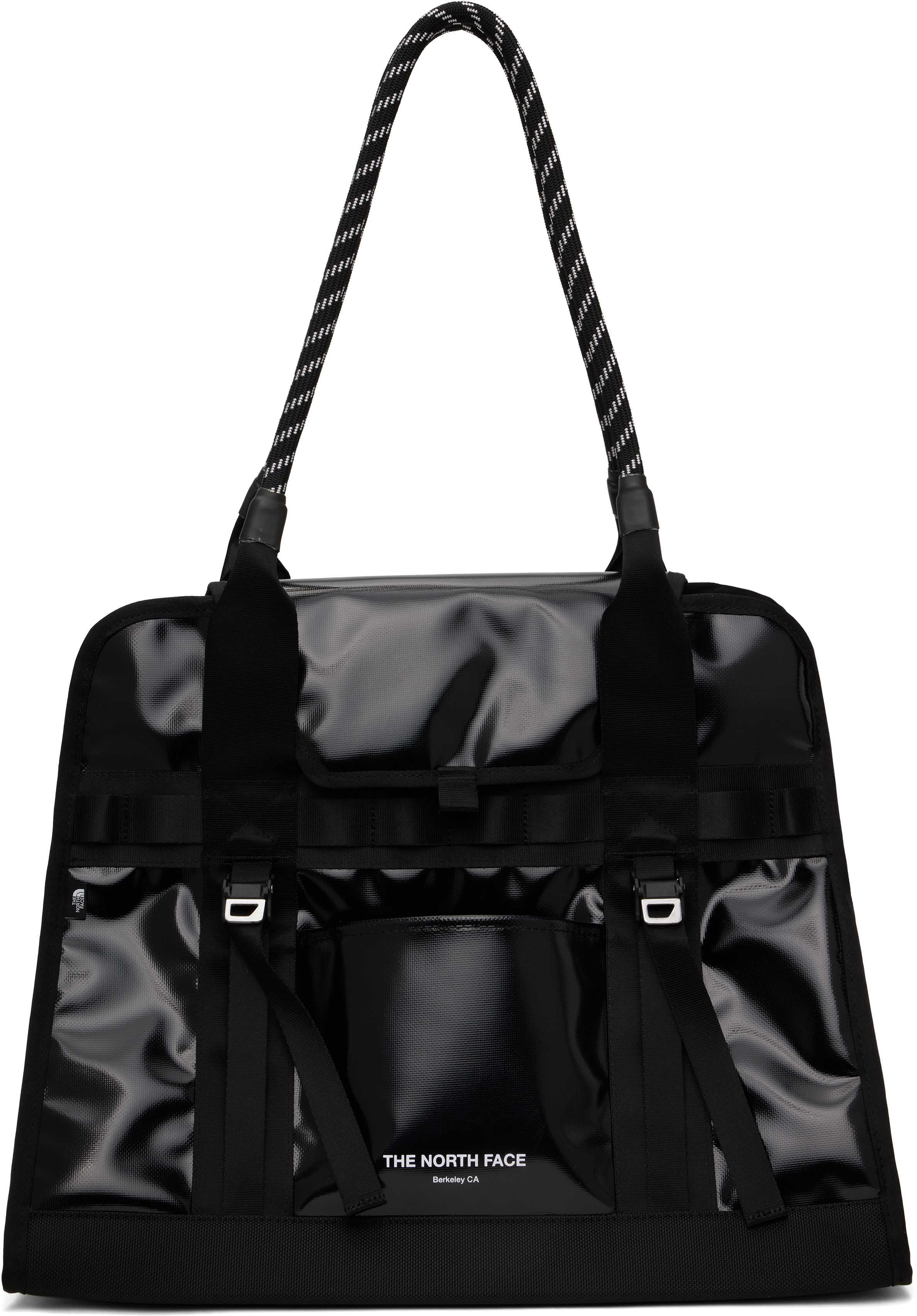 Shop The North Face Black Base Camp Tote In Tnf Black Kx7