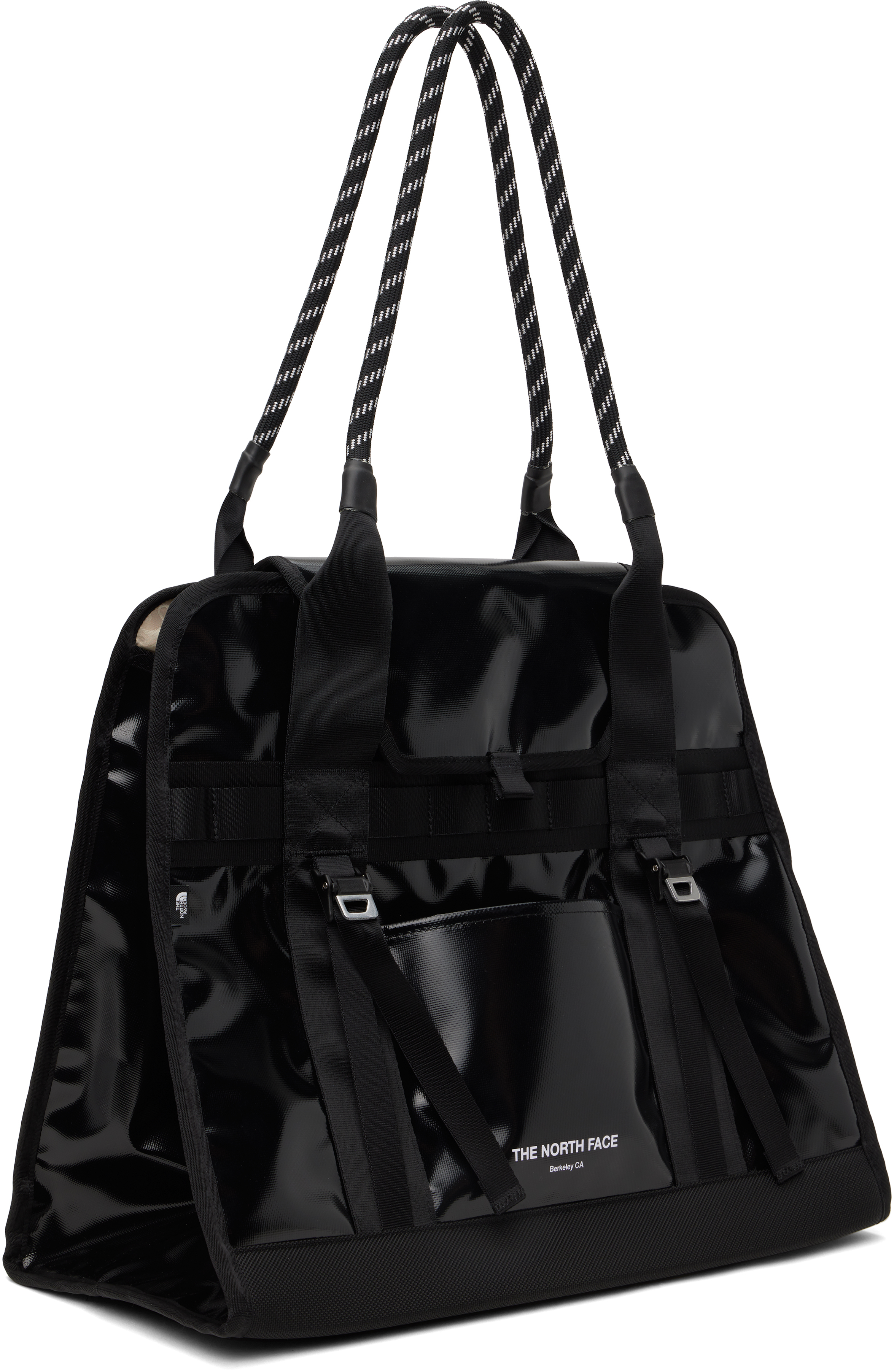 Shop The North Face Black Base Camp Tote In Tnf Black Kx7