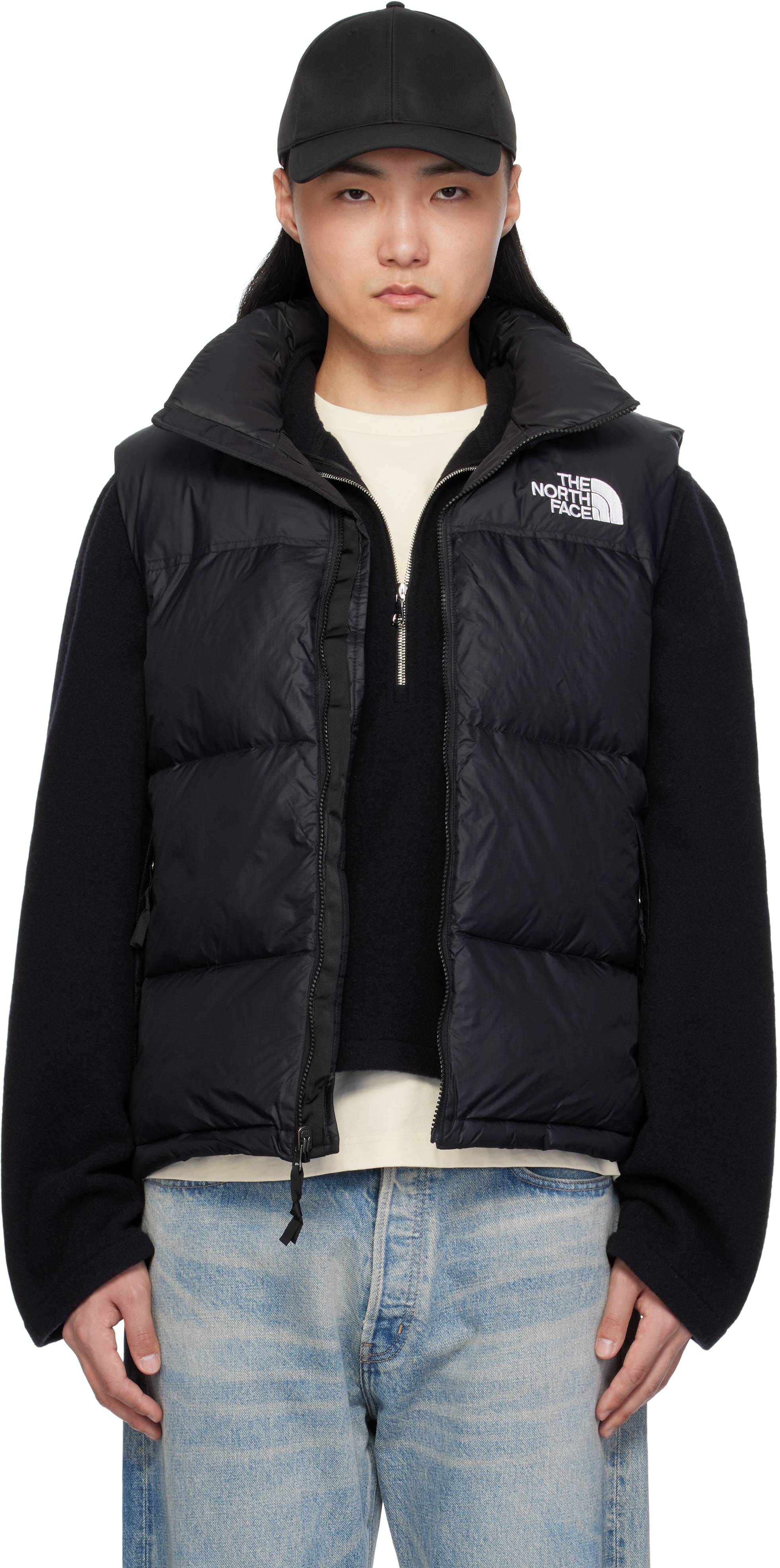 Shop The North Face Black 1996 Retro Nuptse Down Vest In Rcycld Tnf Black Le4