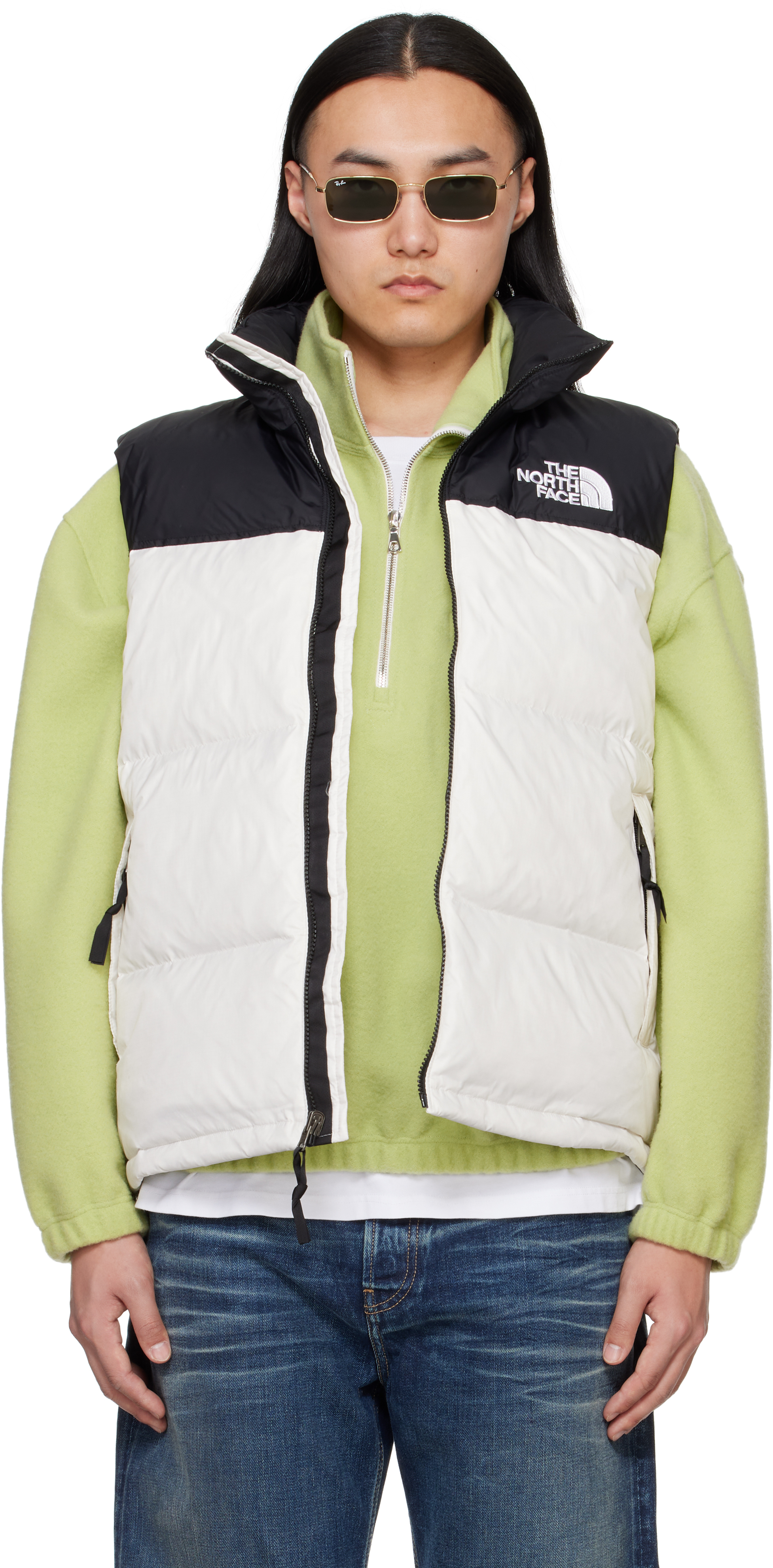 The North Face: Black & White 1996 Retro Nuptse Down Vest