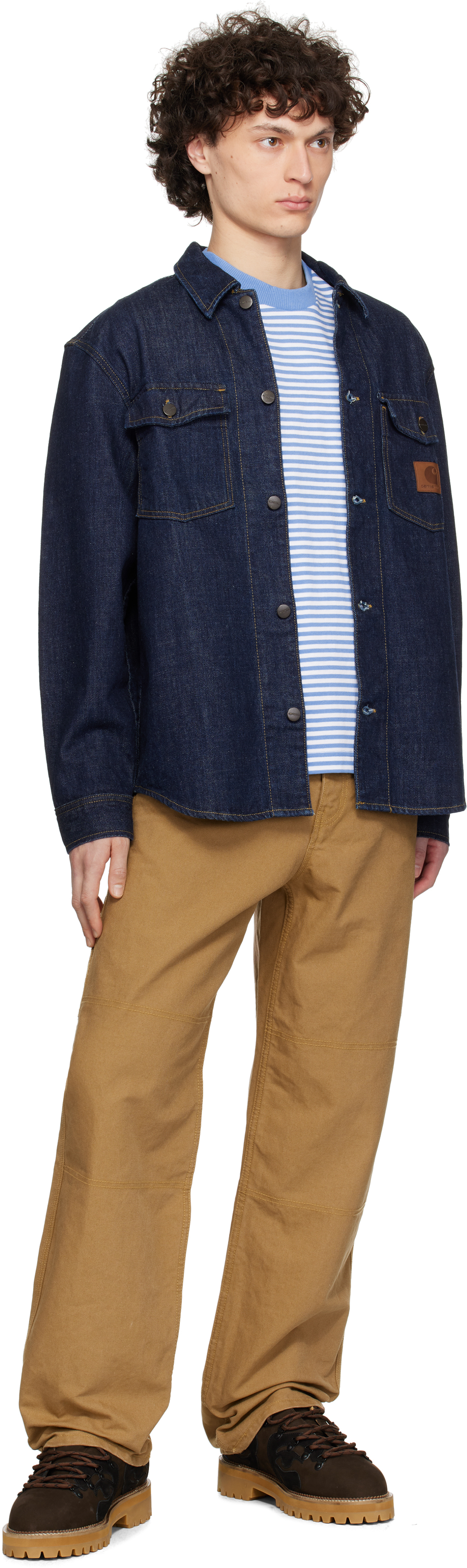 The North Face Tan Cedar Canvas Work Trousers In Utility Brown 173