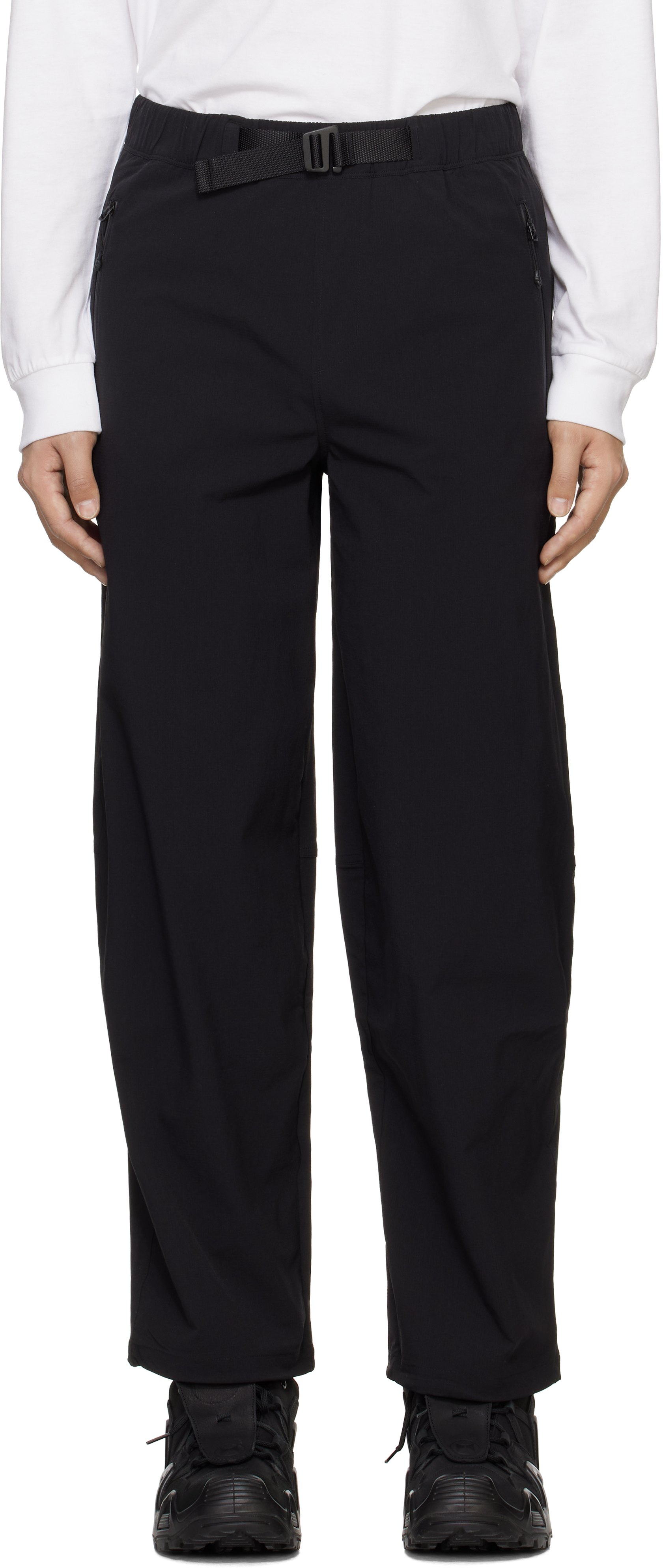 The North Face ノースドーム ウィンド トラウザーズ The North Face: ブラック North Dome Wind トラウザーズ
