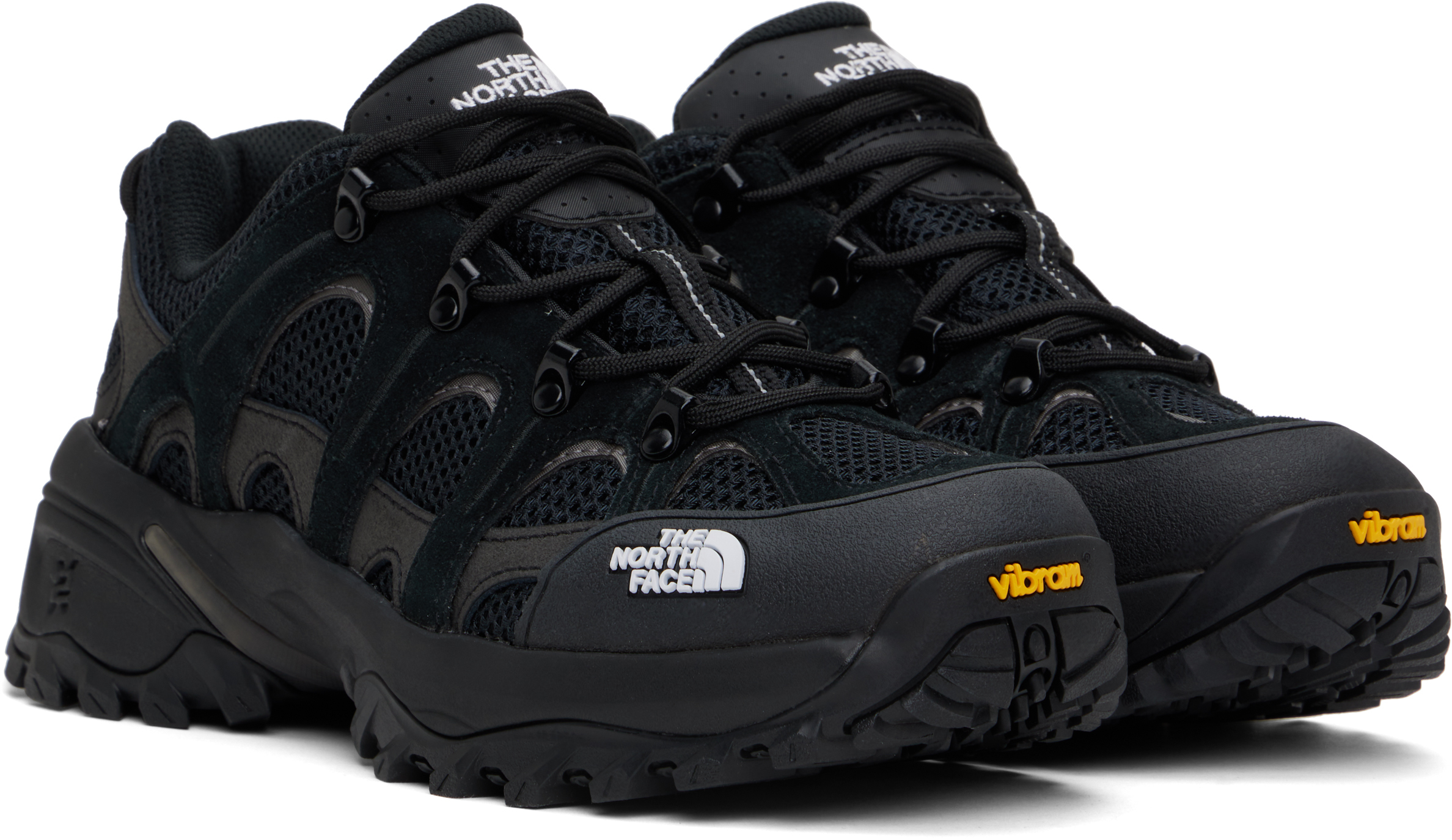 The North Face Hedgehog 06 Rvst Sneakers In Tnf Black/white Ky4