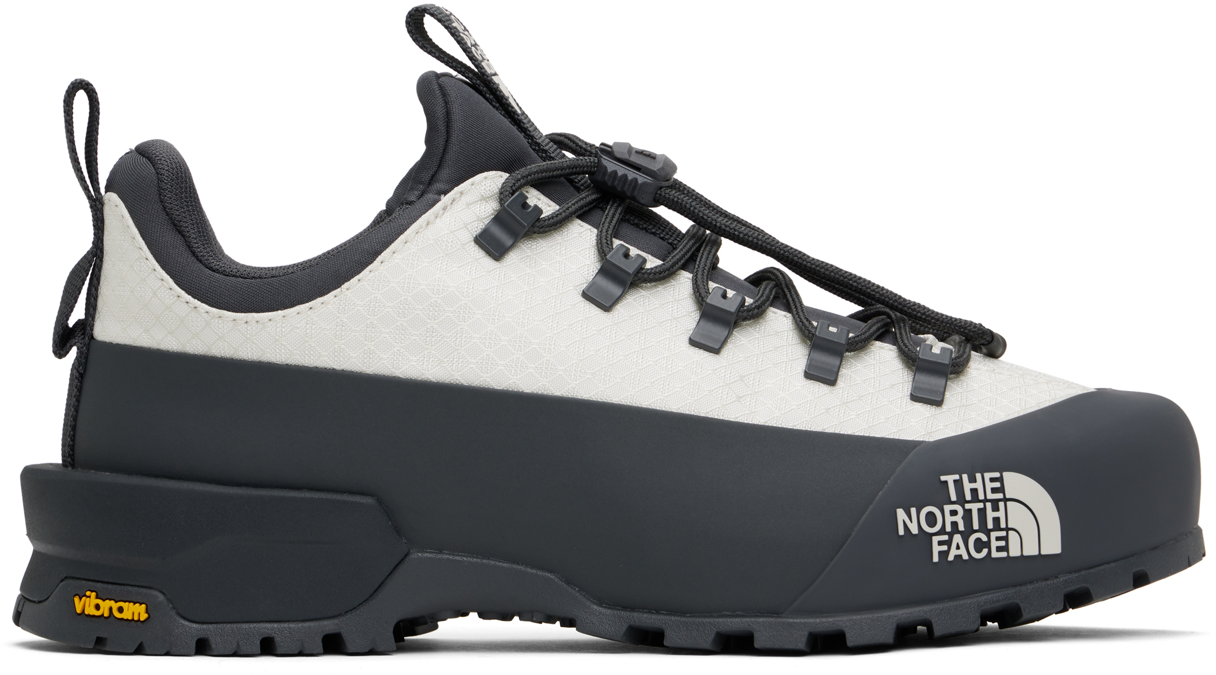 【The North Face】オフホワイト＆グレー Glenclyffe スニーカー The North Faceのオフホワイト＆グレー Glenclyffe ローカット