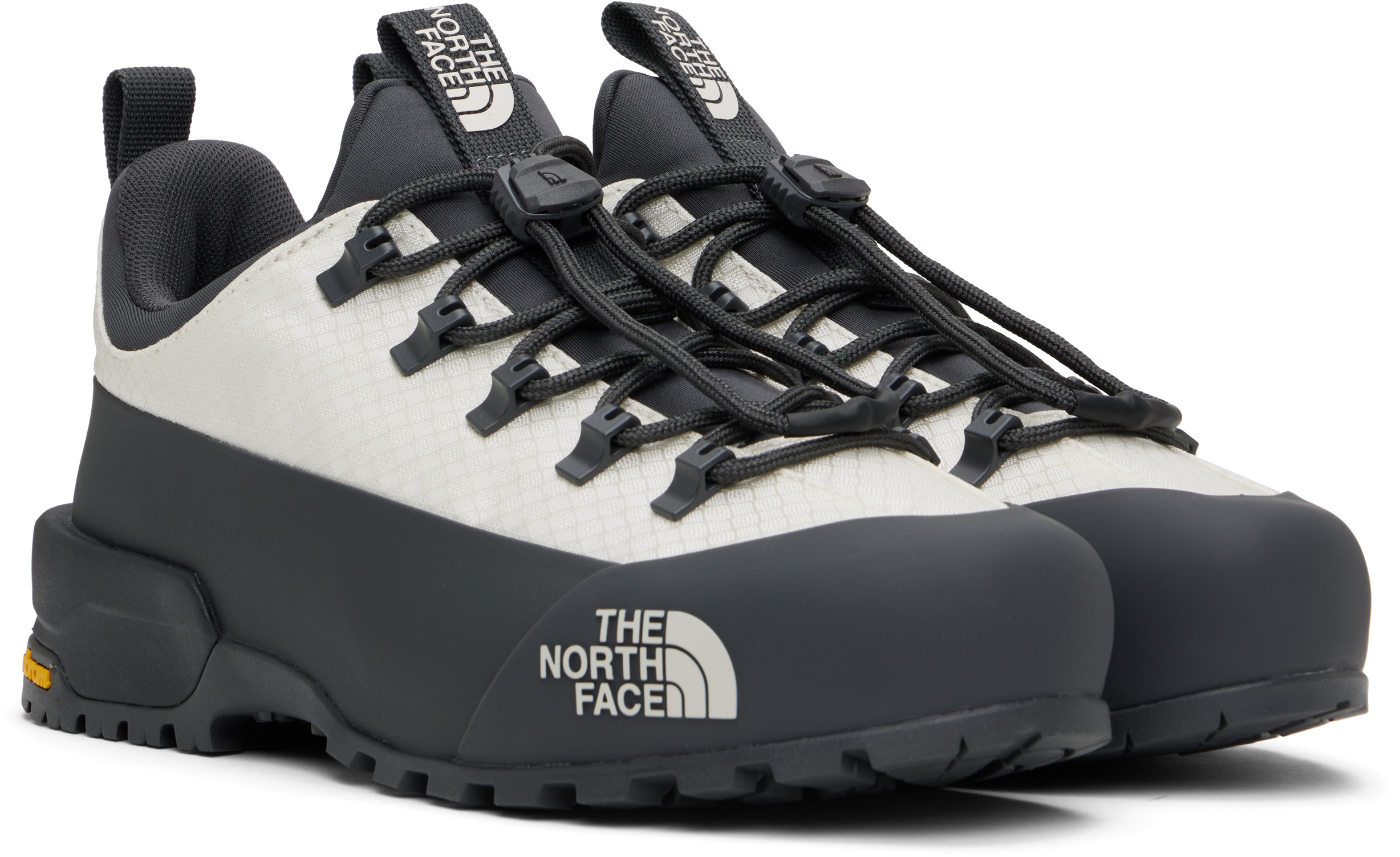 The North Face White Glenclyffe Low-top Sneaker In White Dune/grey Co0