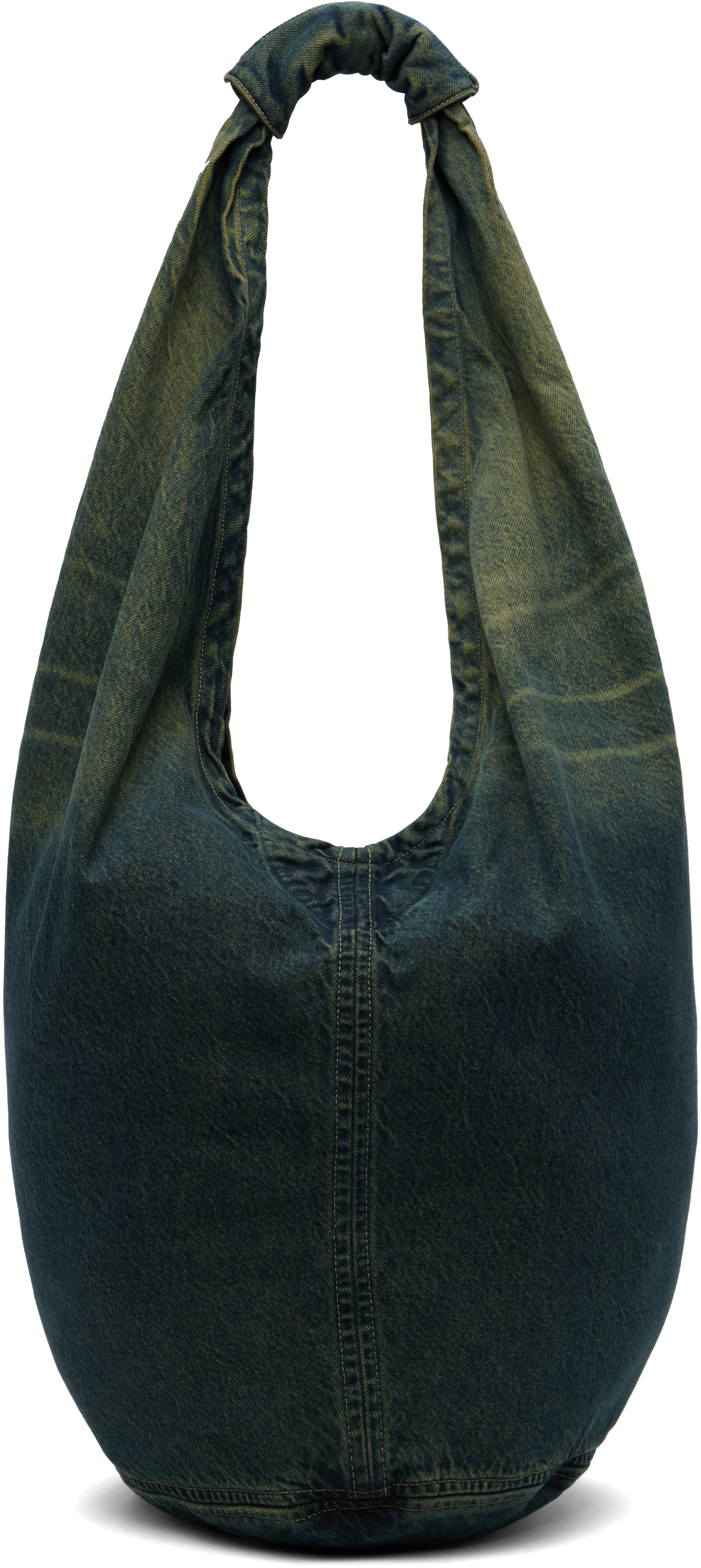 Our Legacy - Slim Bag Malleable Black Bull Hide