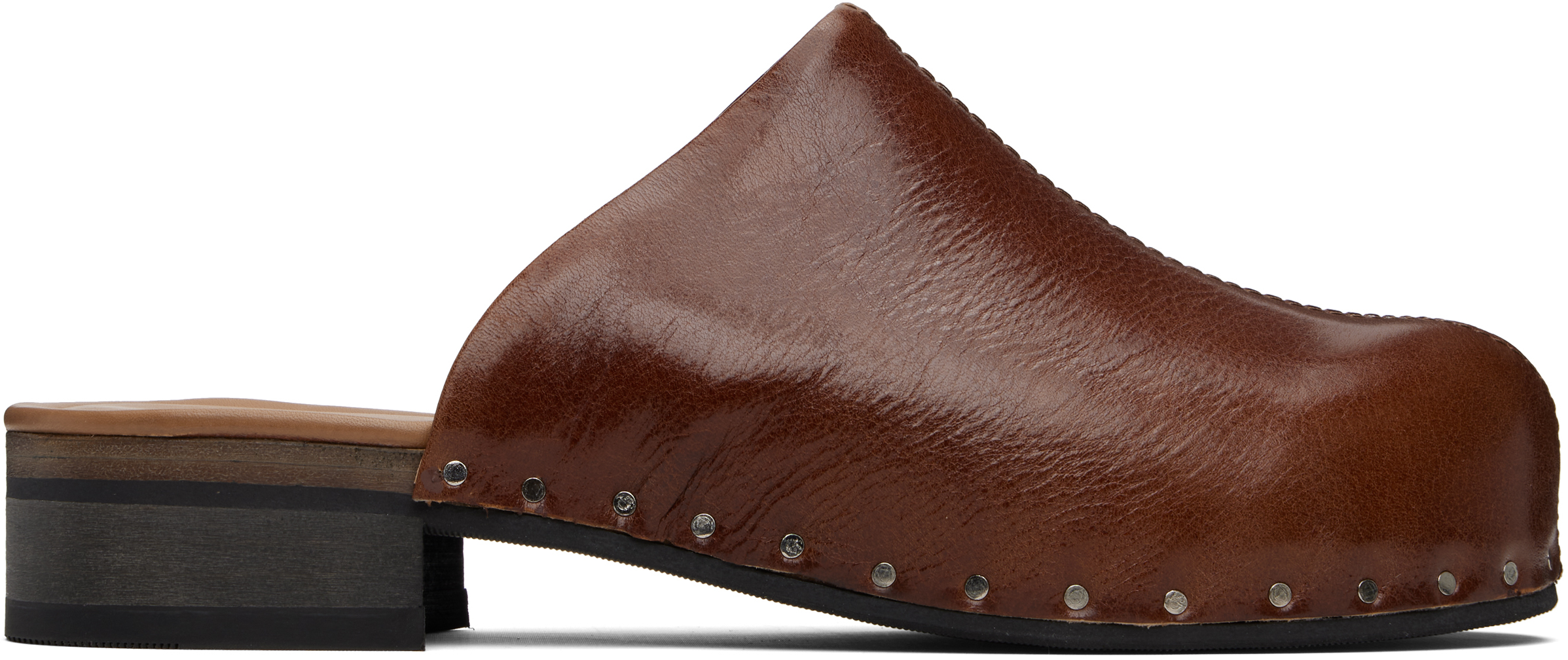 Brown Naoto Clogs