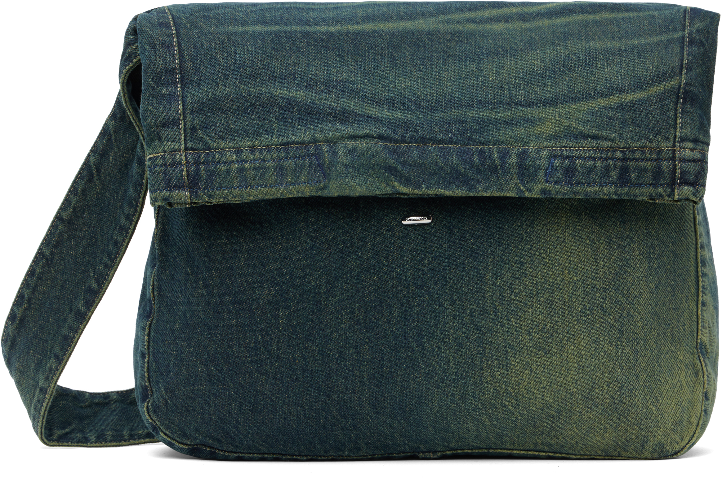 Our Legacy - Slim Satchel Static Black Papyrus Poly