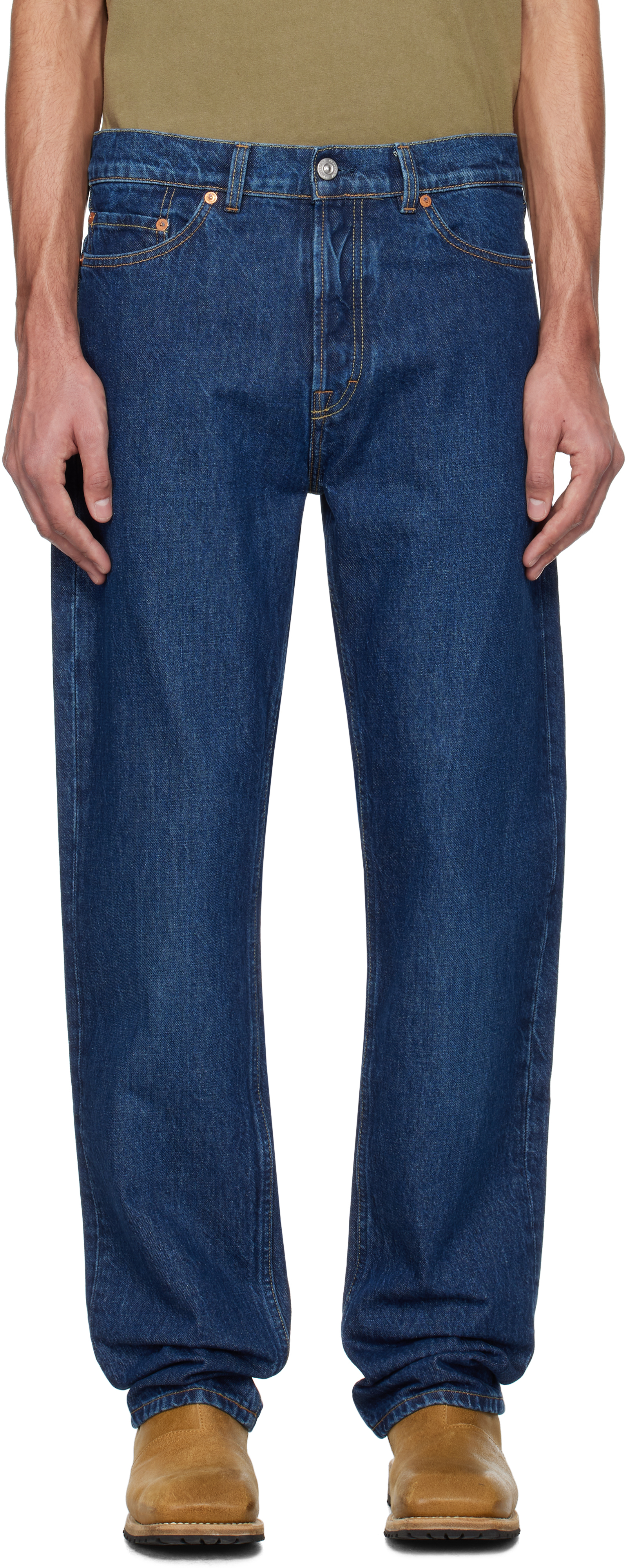 Blue First Cut Jeans