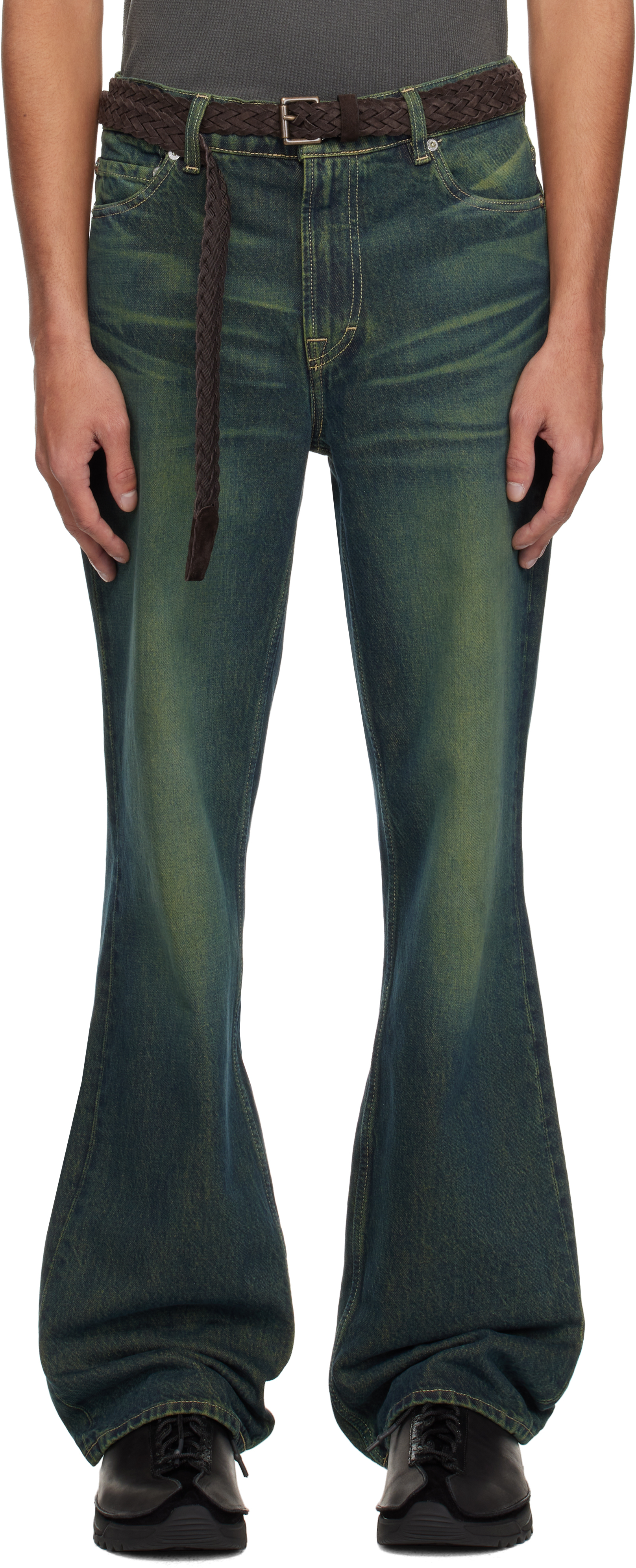 Blue 70s Cut Jeans