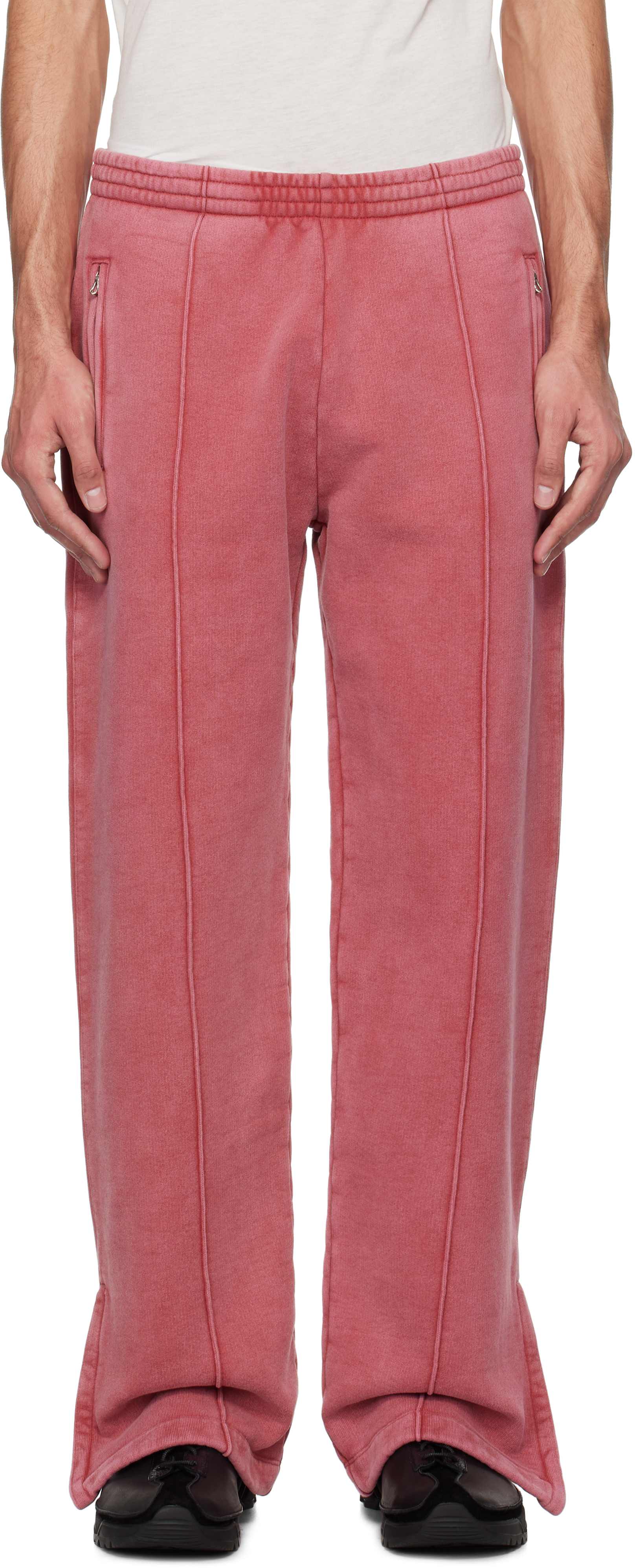Pink Track Sweatpants