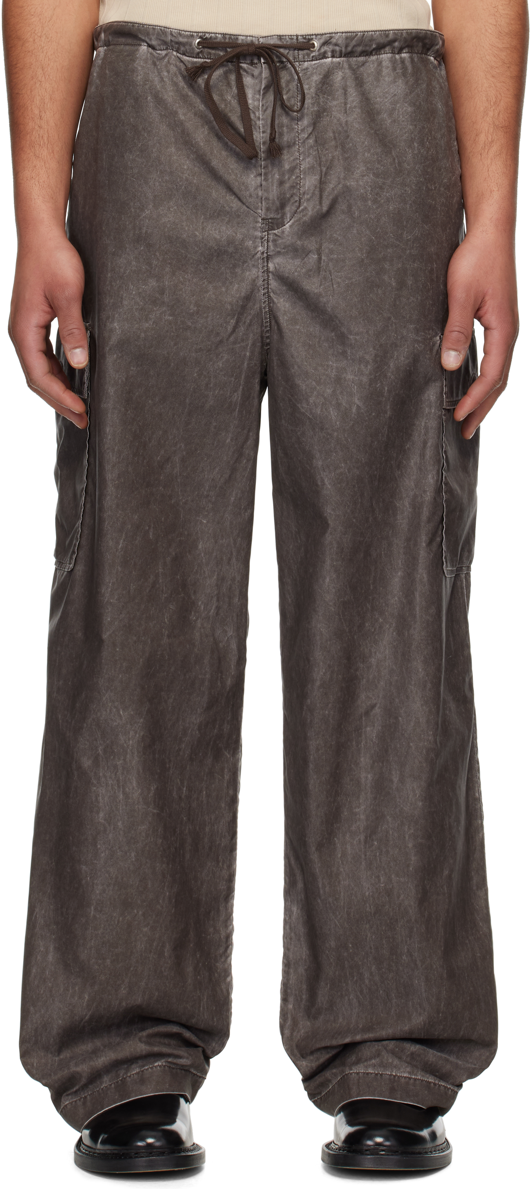 Brown Way Cargo Pants