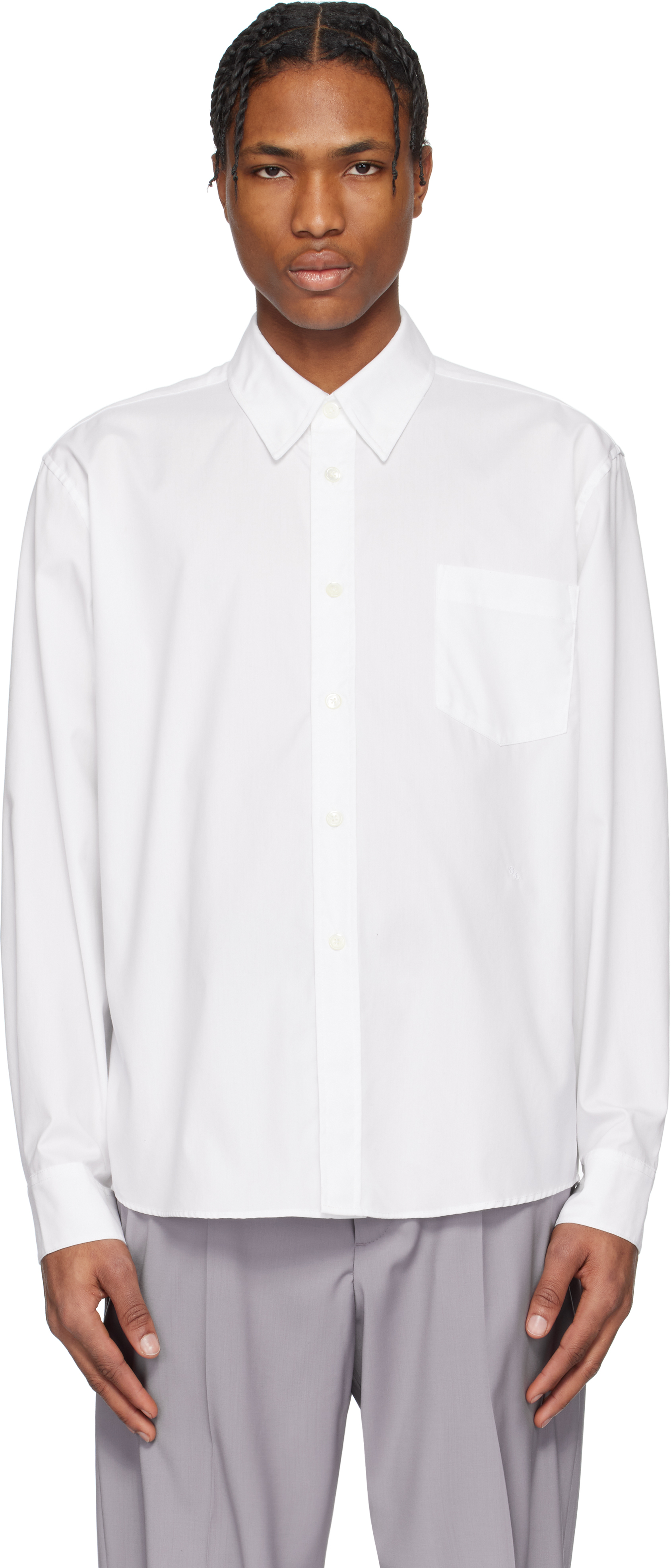 OUR LEGACY WHITE BEYOND BD SHIRT