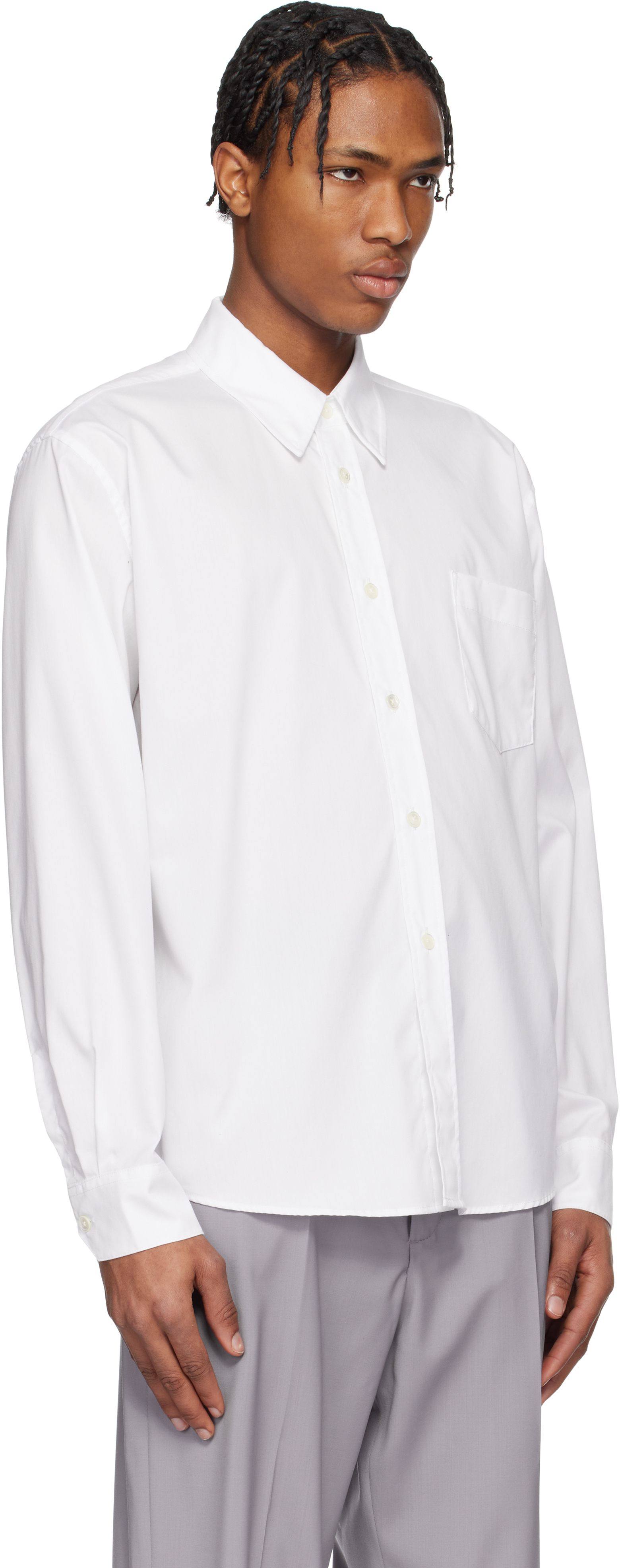 OUR LEGACY WHITE BEYOND BD SHIRT