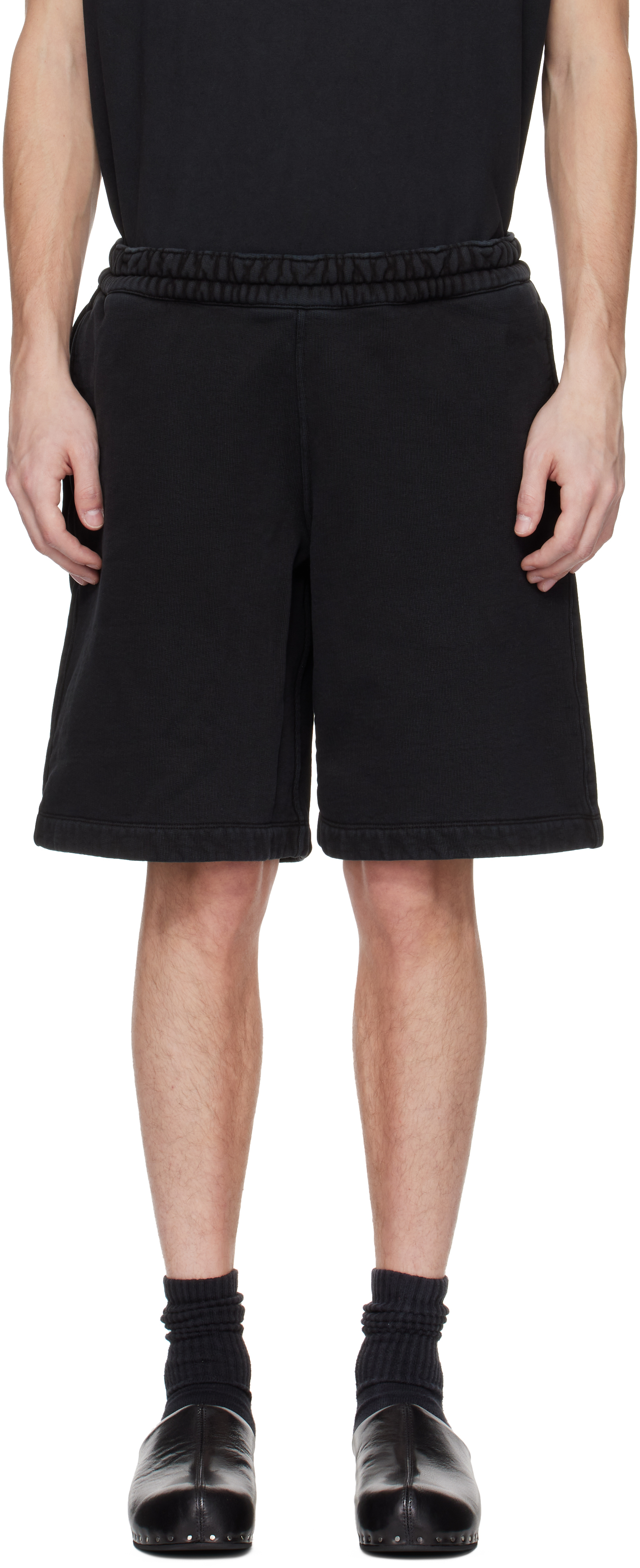 Black Plage Shorts