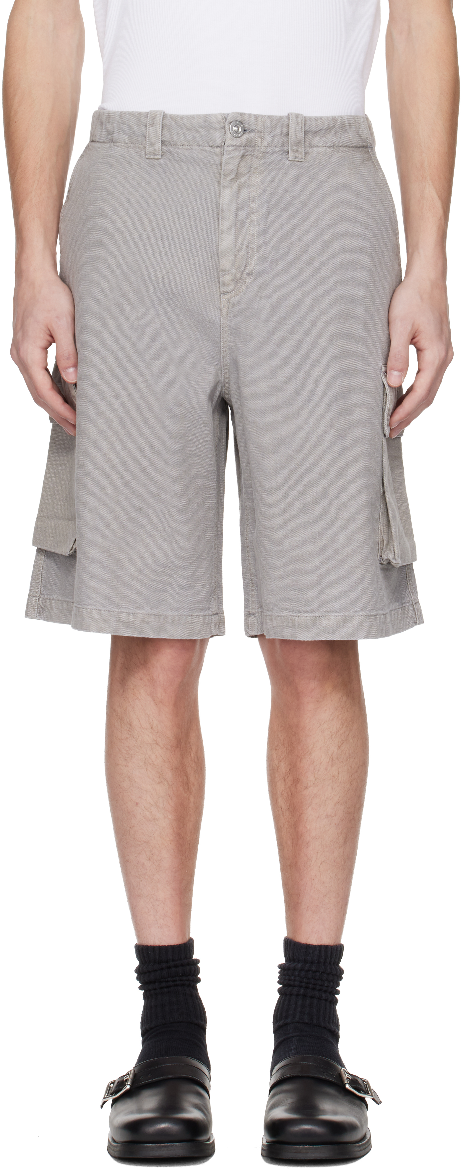Gray Mount Shorts