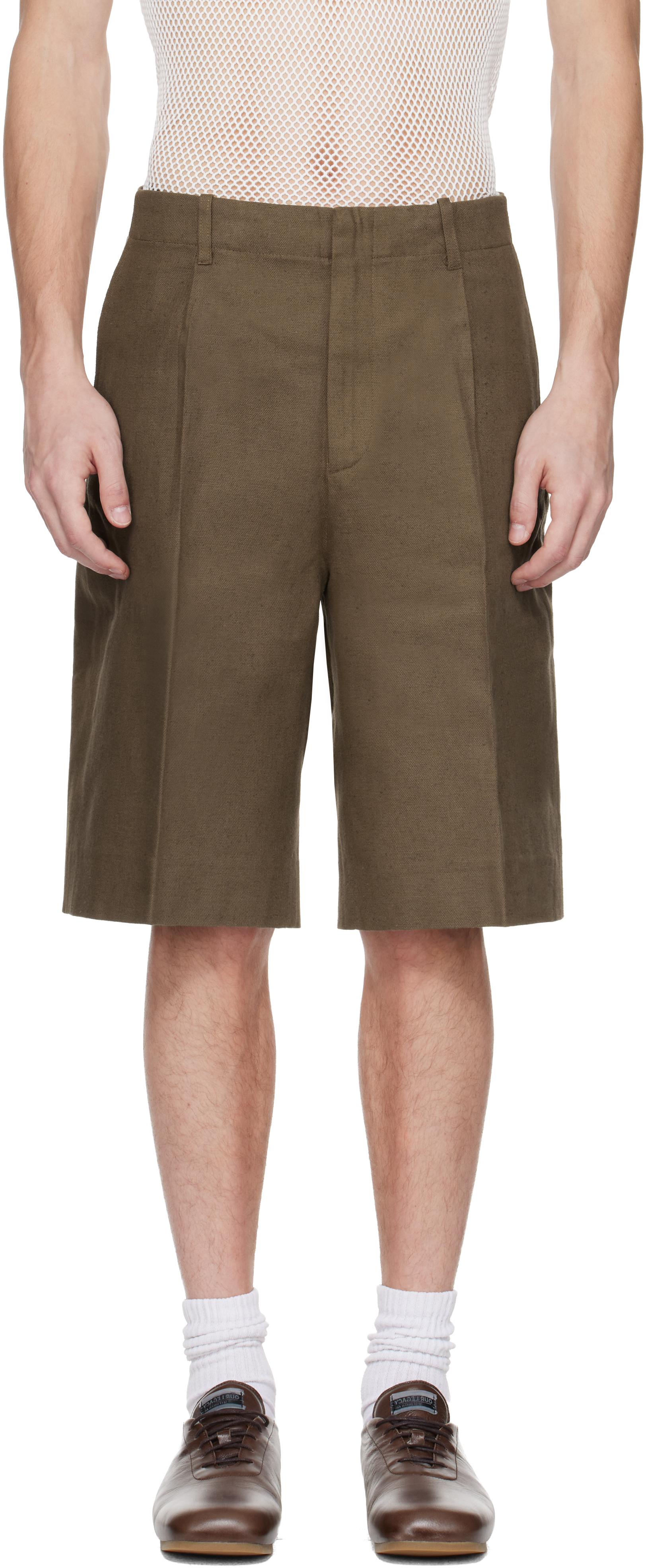 Brown Borrowed Shorts