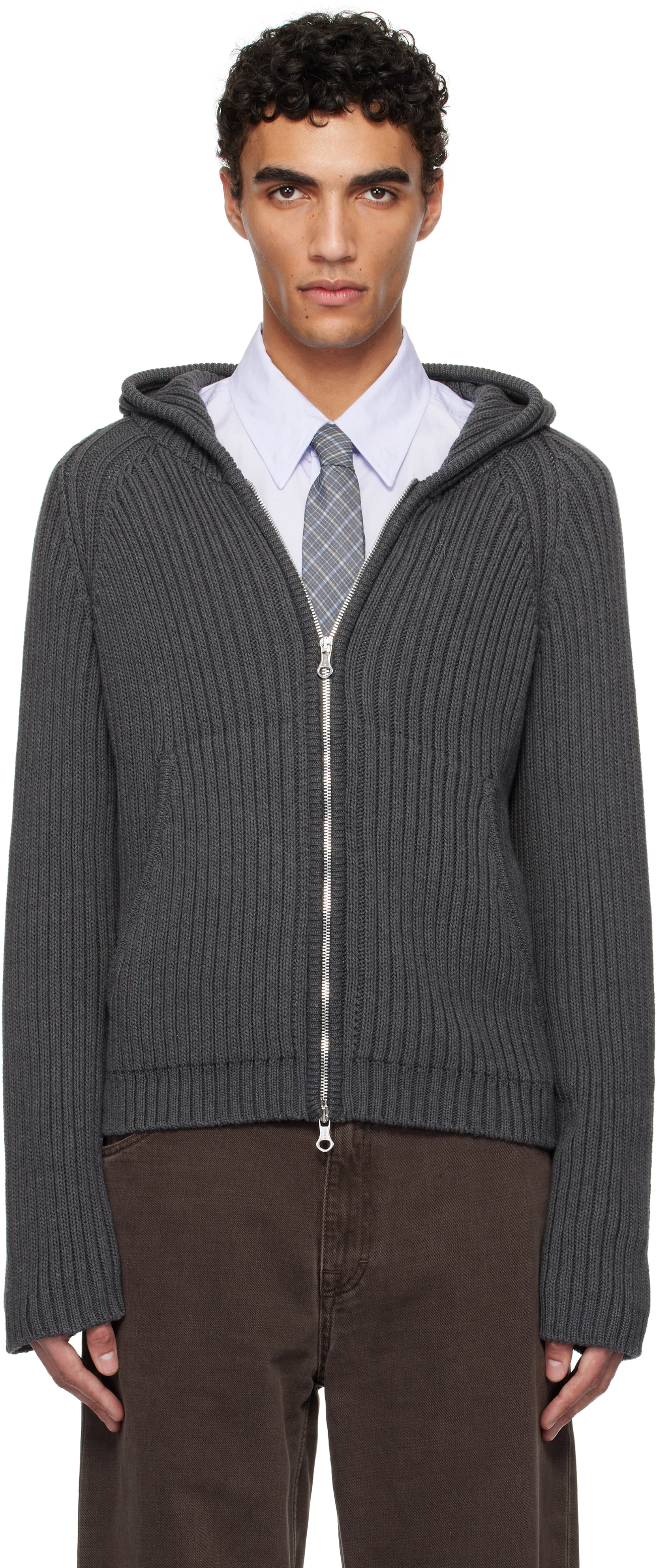 Gray Level Hoodie