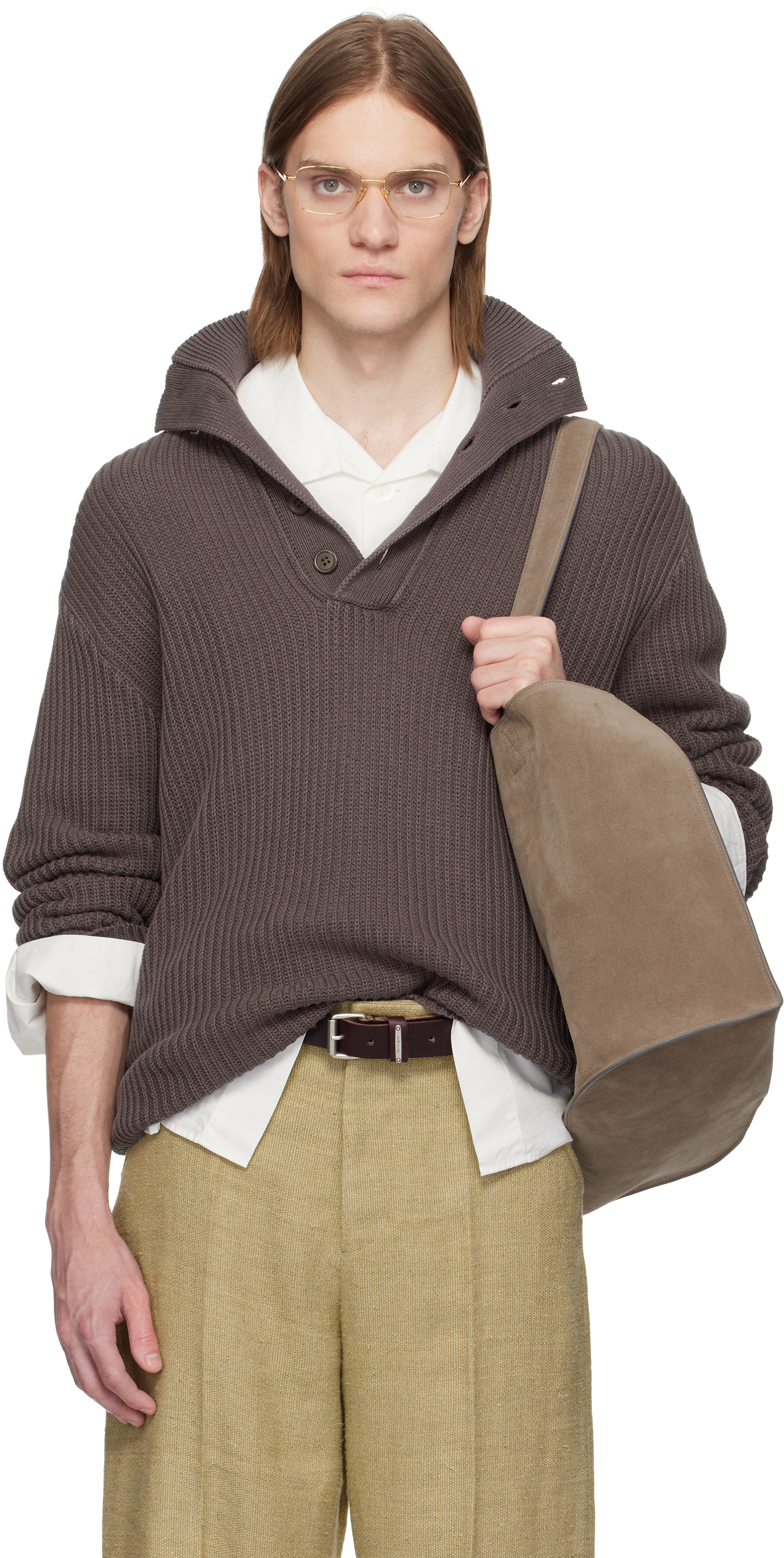 Gray Navigator Polo