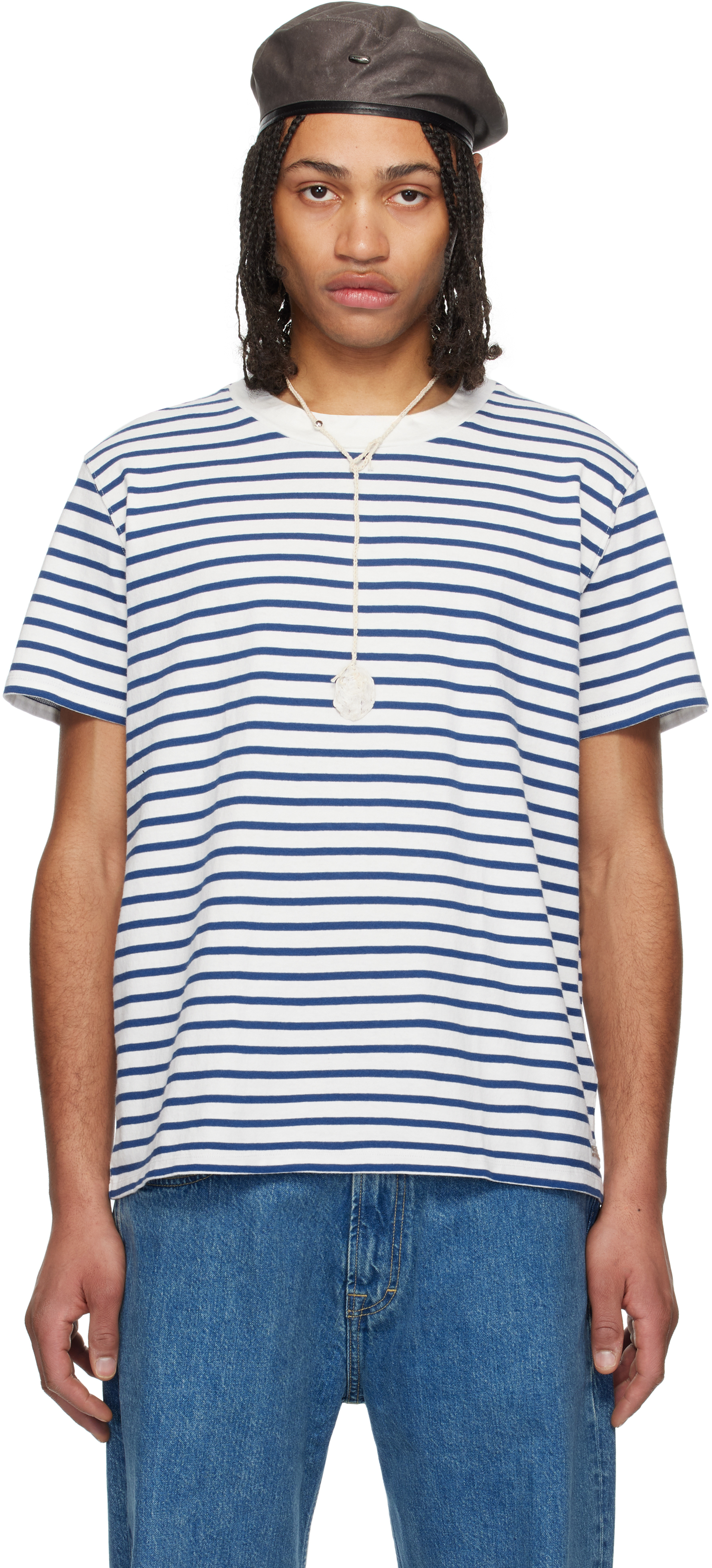 White & Blue Bliss T-shirt