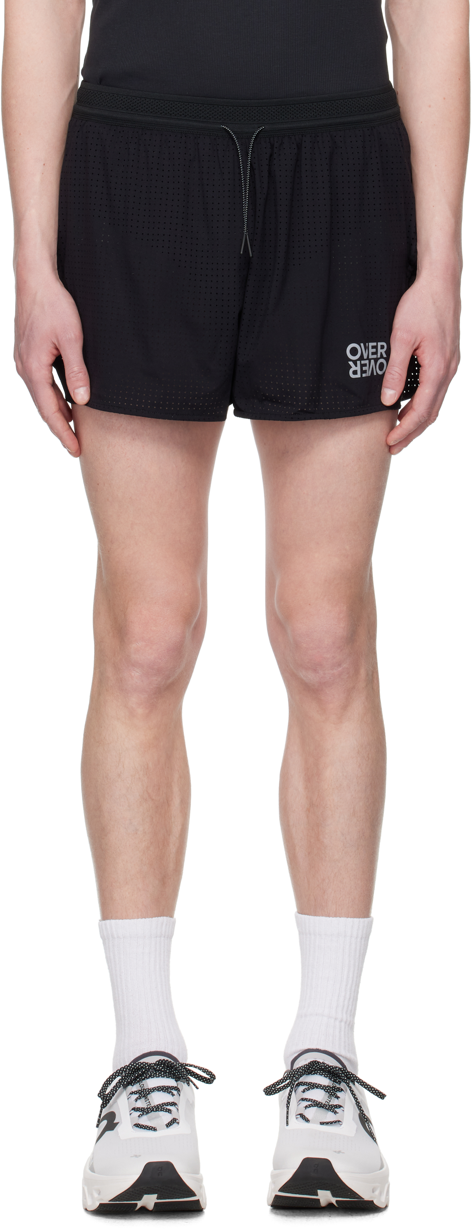 Black Track Shorts