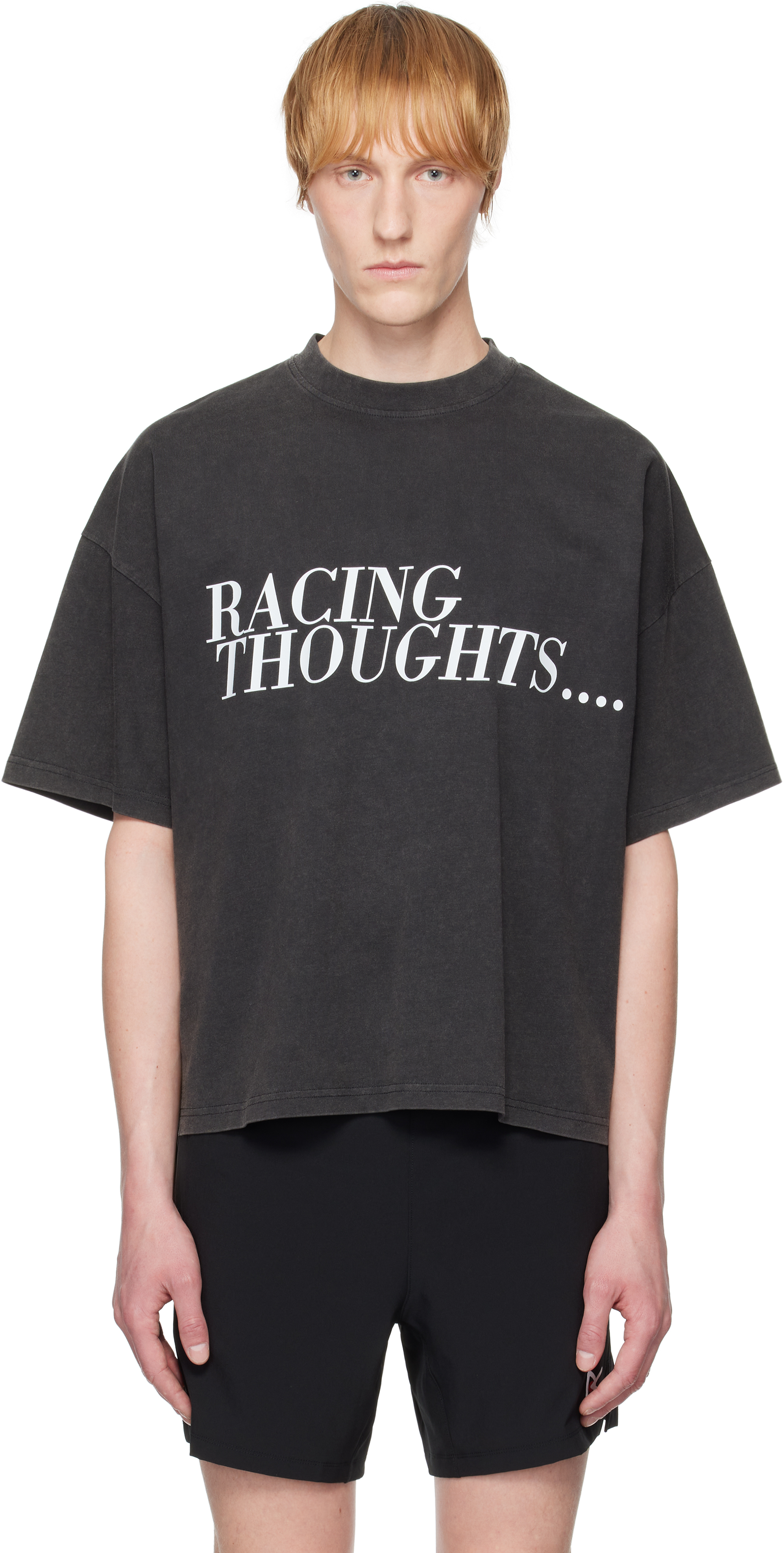 Gray 'Racing Thoughts' T-shirt