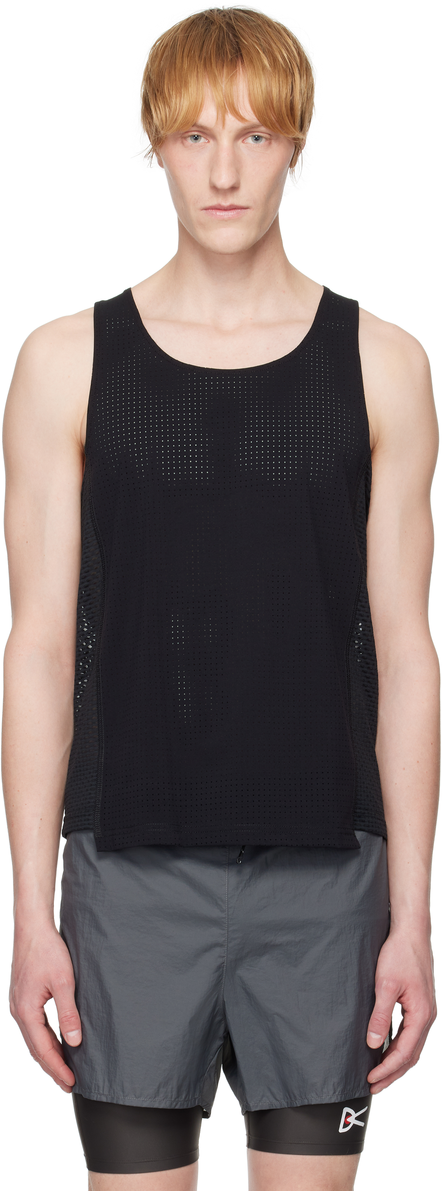 Black Race Tank Top