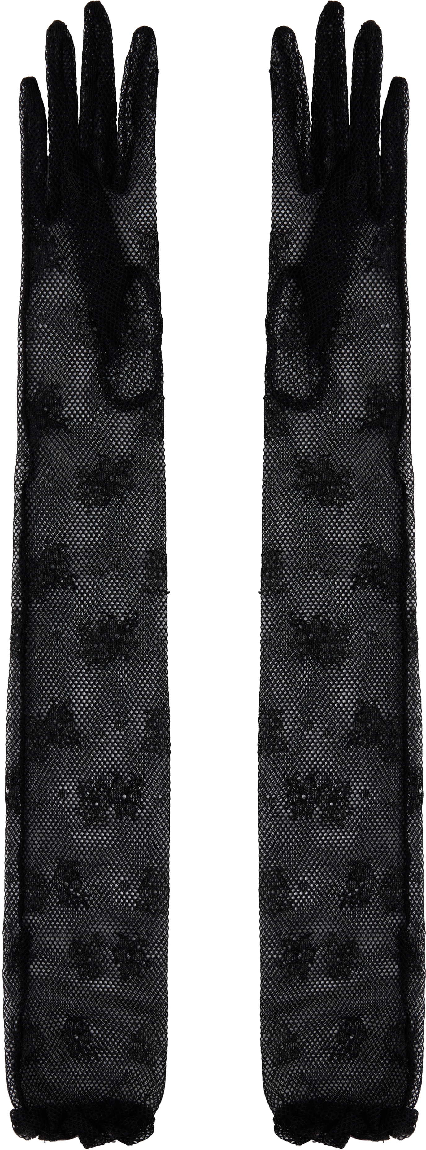 Valentino Black Vlogo Signature Gloves