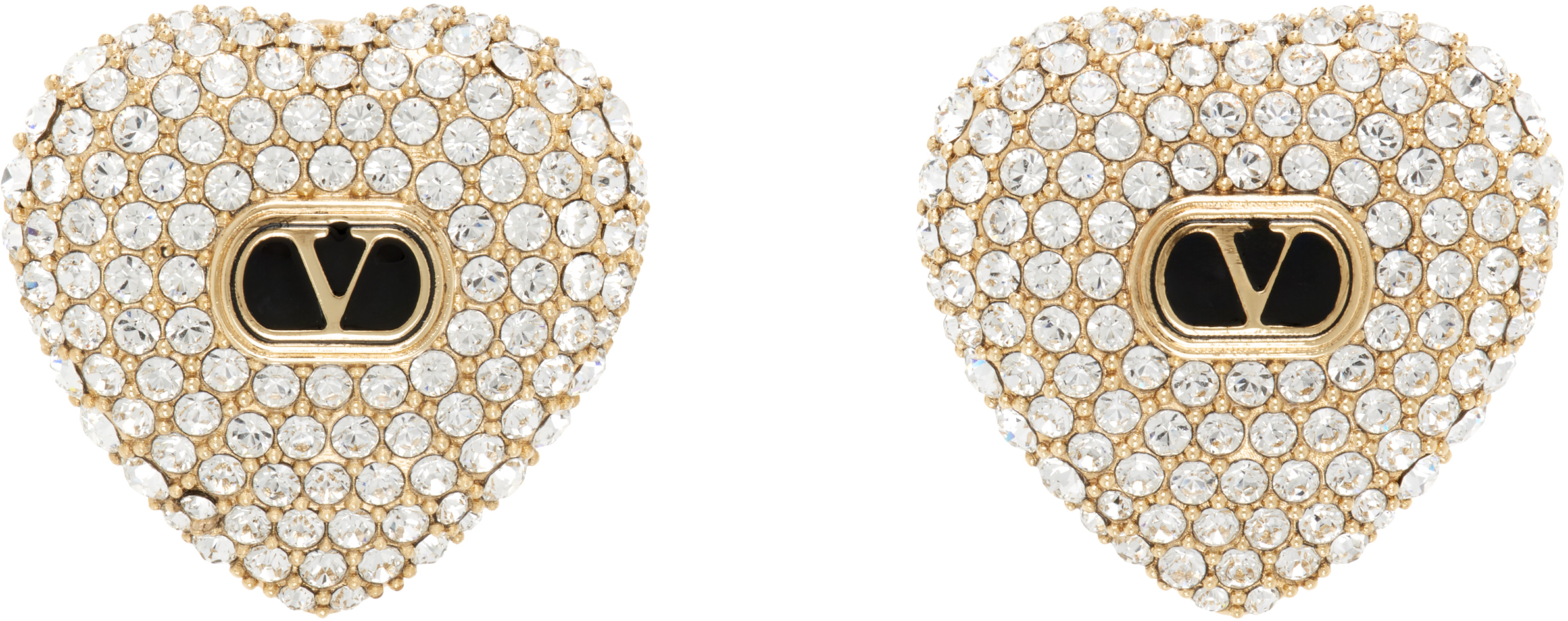 イヤリング Valentino Garavani 'Coeur Hyperbole' earrings Buy Valentino Garavani Multicolour Coeur Hyperbole Earrings