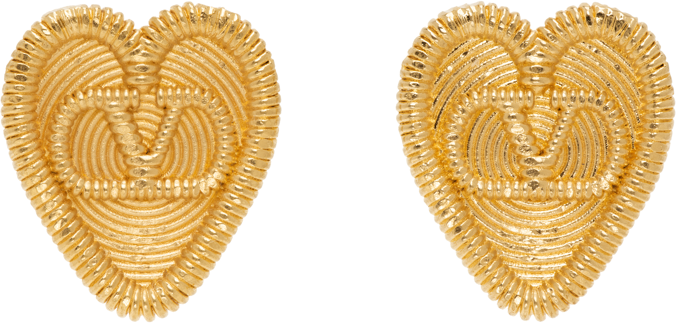 Fil Perdu Metal Earrings