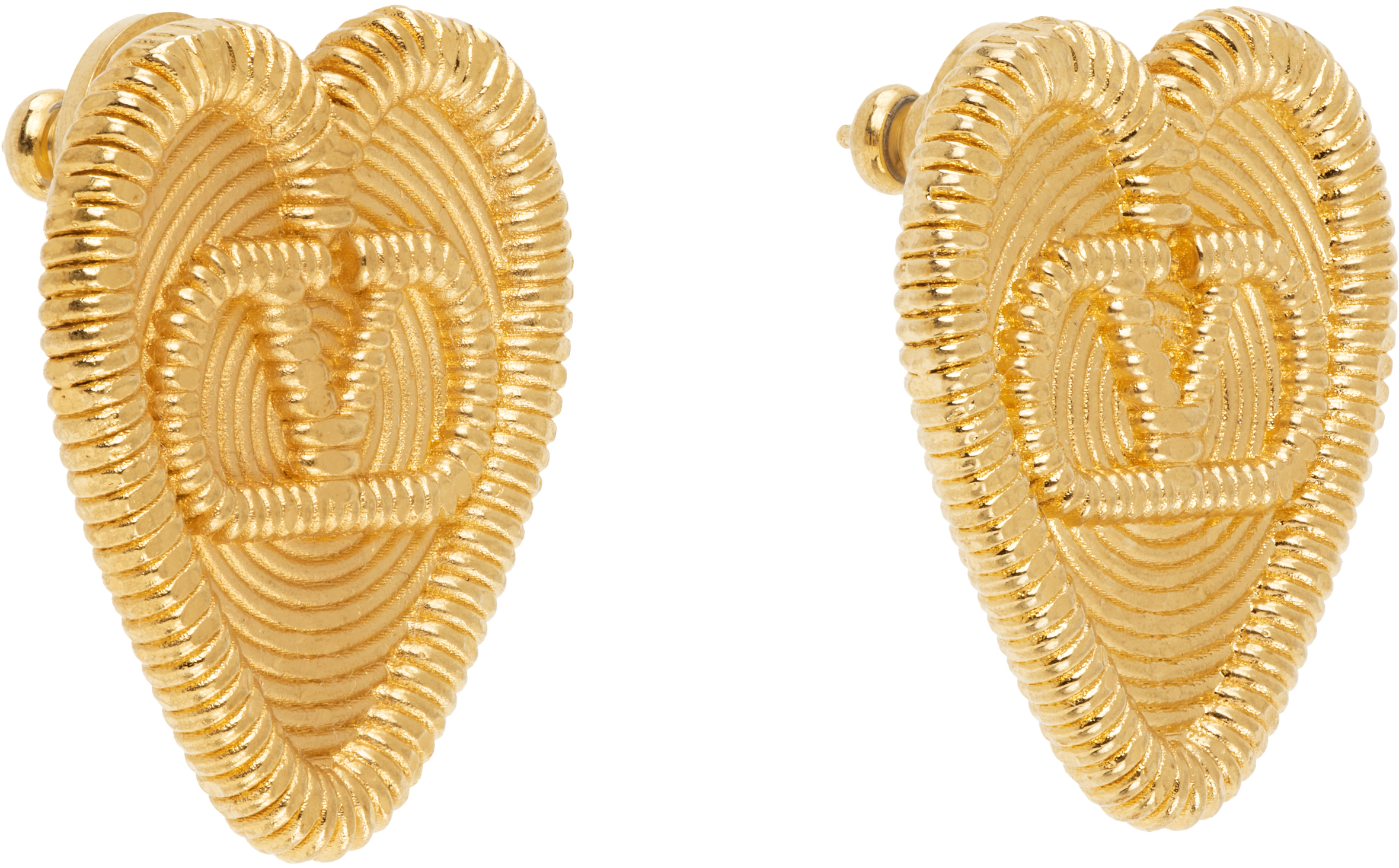 Fil Perdu Metal Earrings