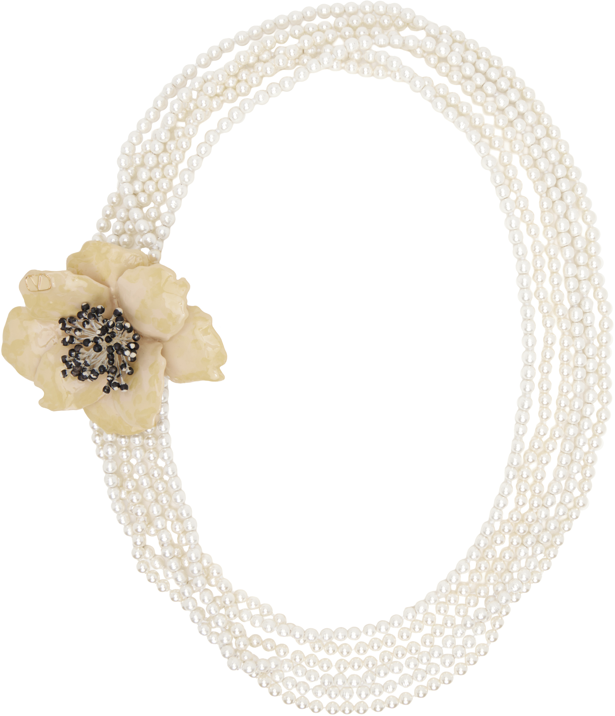 Fleur Lumineuse Necklace by Valentino Garavani on Sale