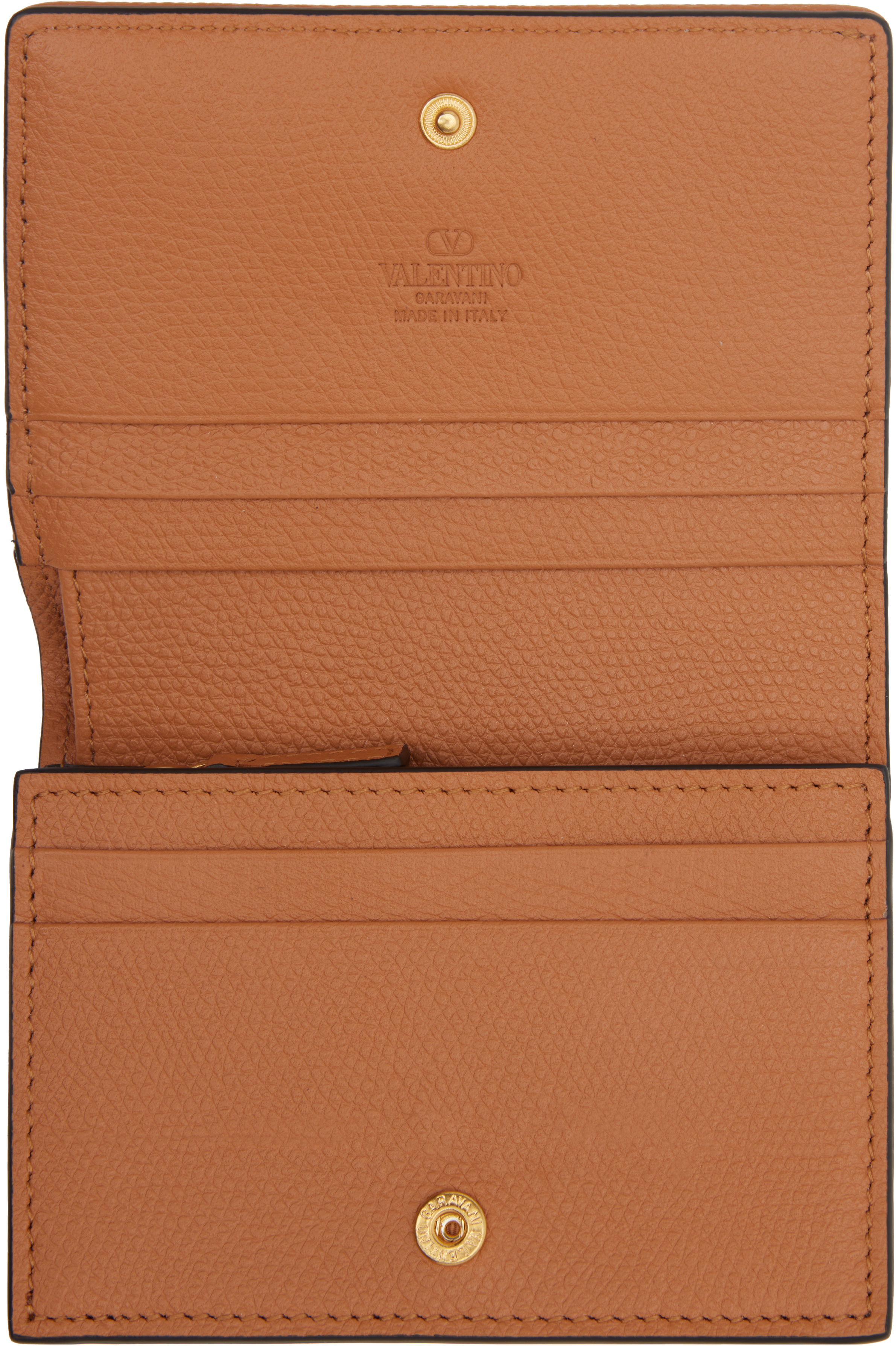 Valentino Vlogo Signature Cherry Raffia Wallet