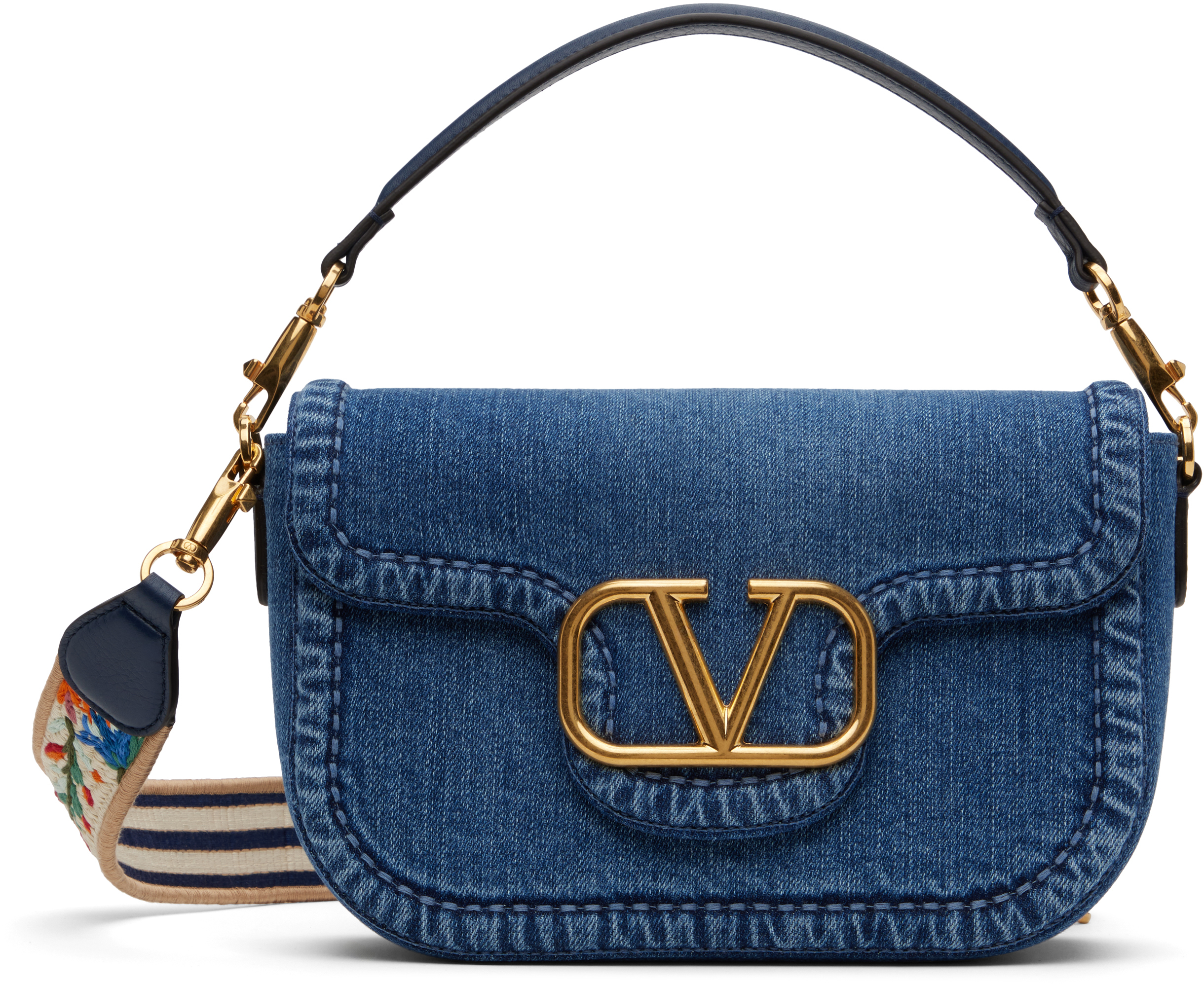 Blue Alltime Denim Shoulder Bag