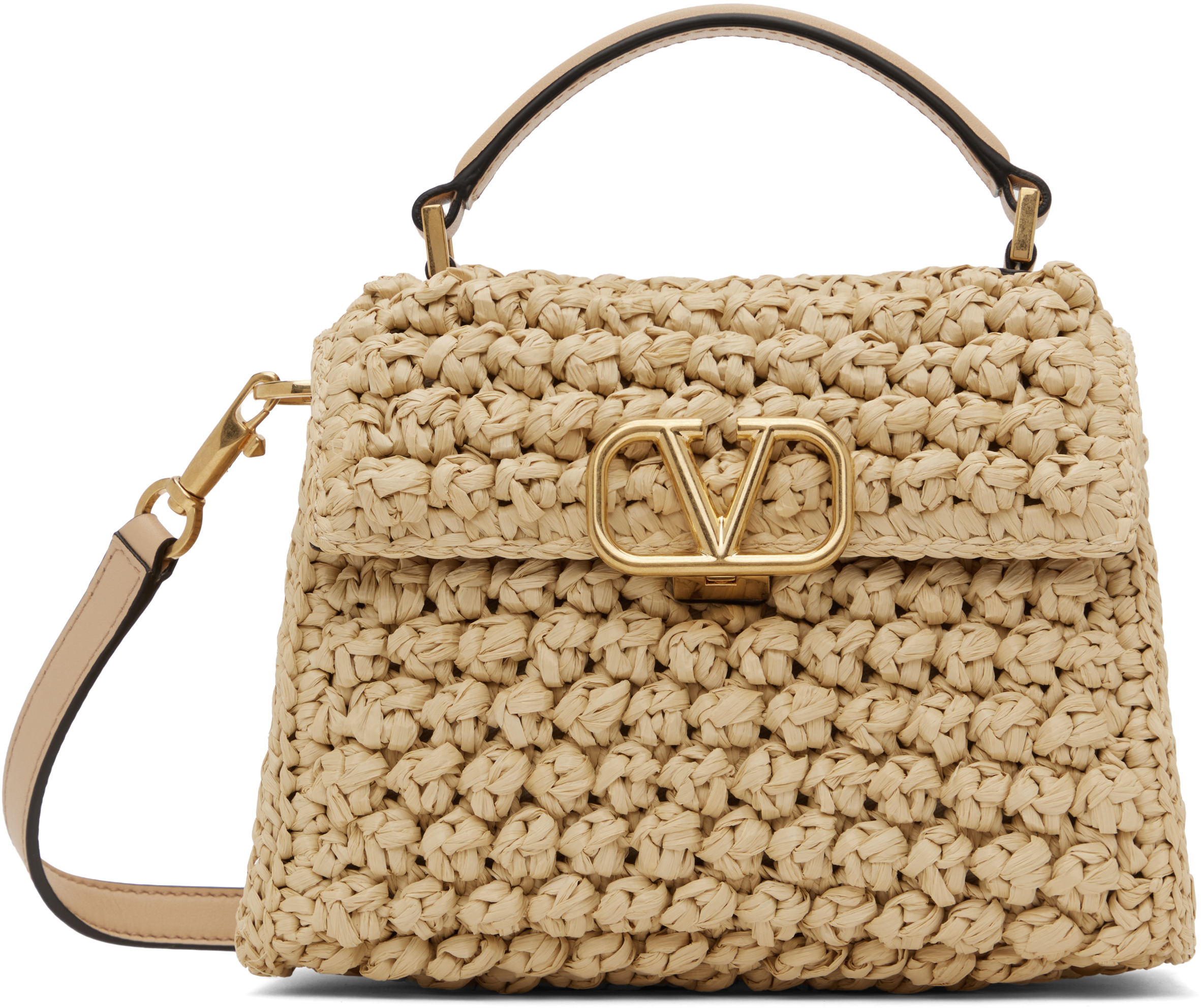 Beige VSling Mini Bag