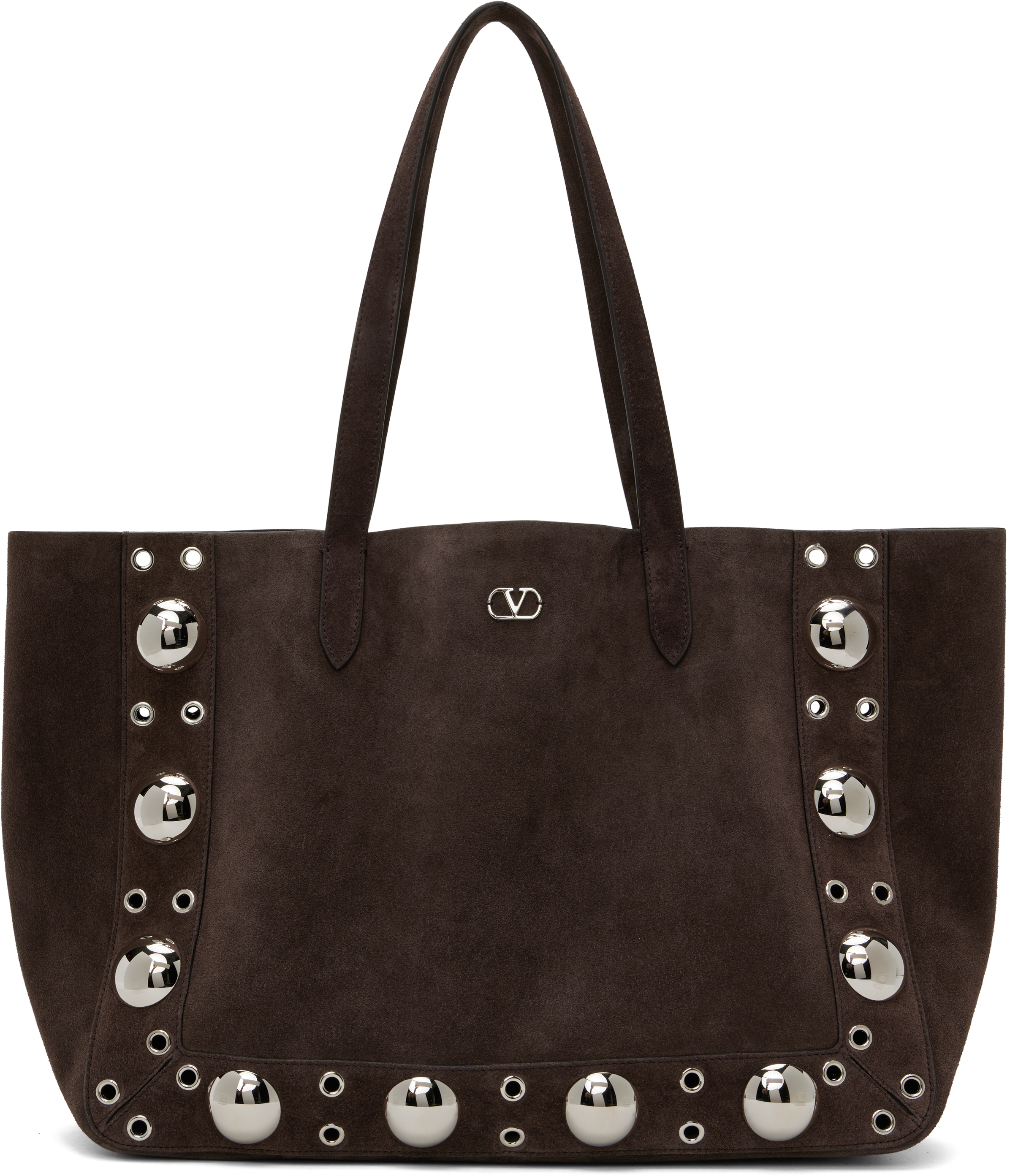 Valentino Garavani: ブラウン ミディアム Nellcôte Shopping
